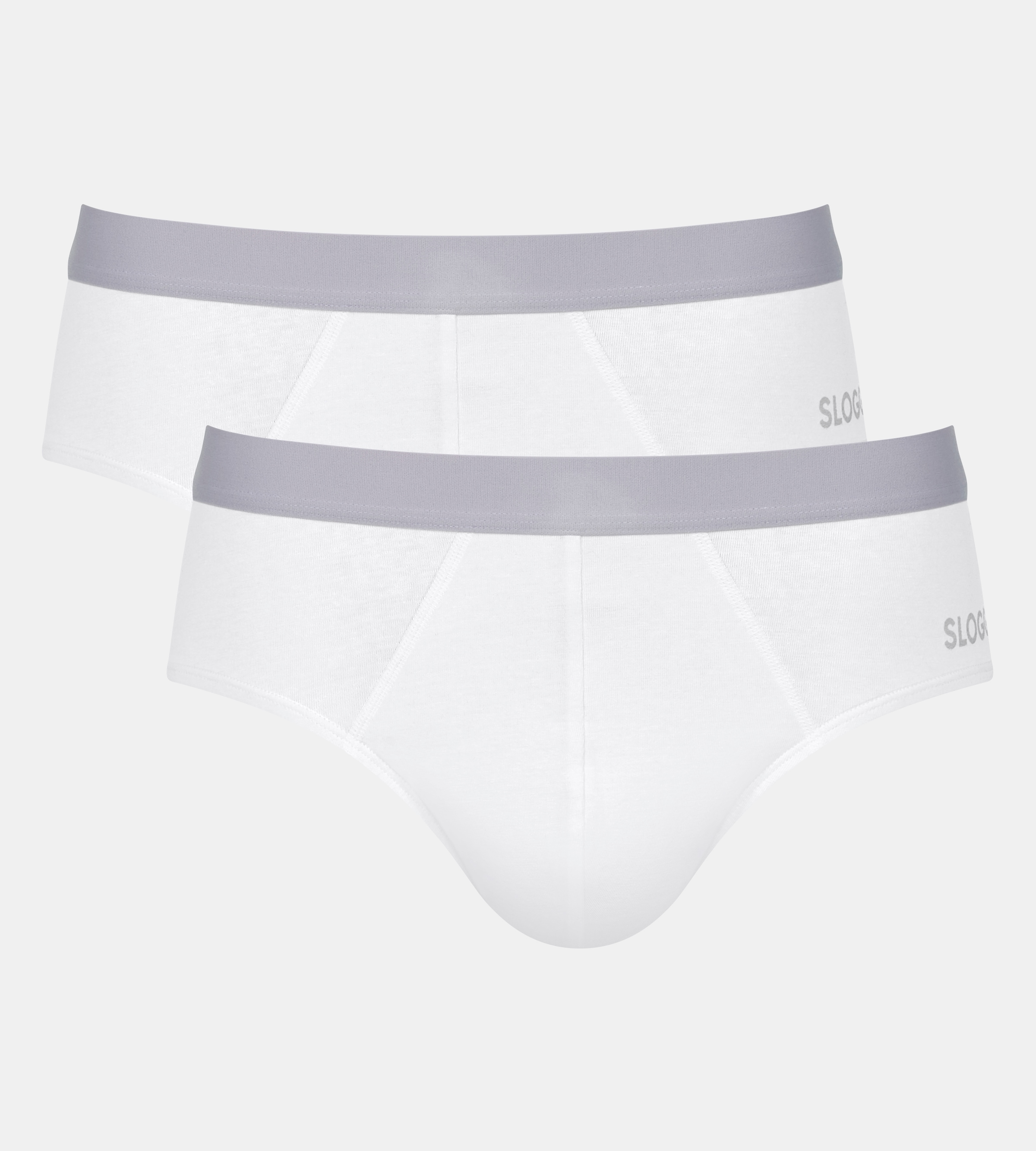 sloggi Slip »men GO ABC 2.0 Brief 2P«, (Packung, 2 St.), super weicher Baumwoll- und Elasthan-Mix