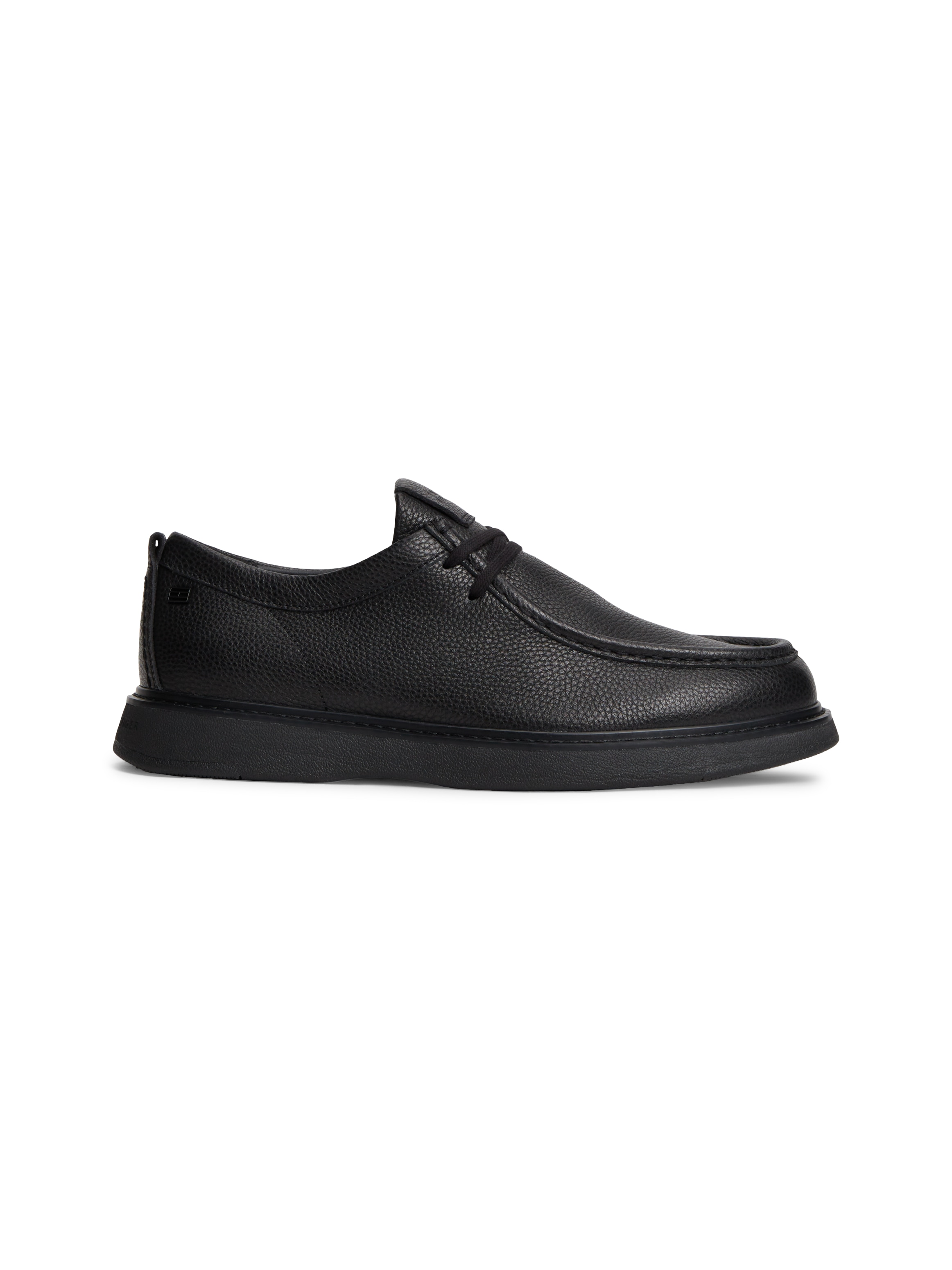 Tommy Hilfiger Schnürschuh »COMFORT LEATHER MOC TOE SHOE«  Halbschuh mit angesagter Mokassin-Naht