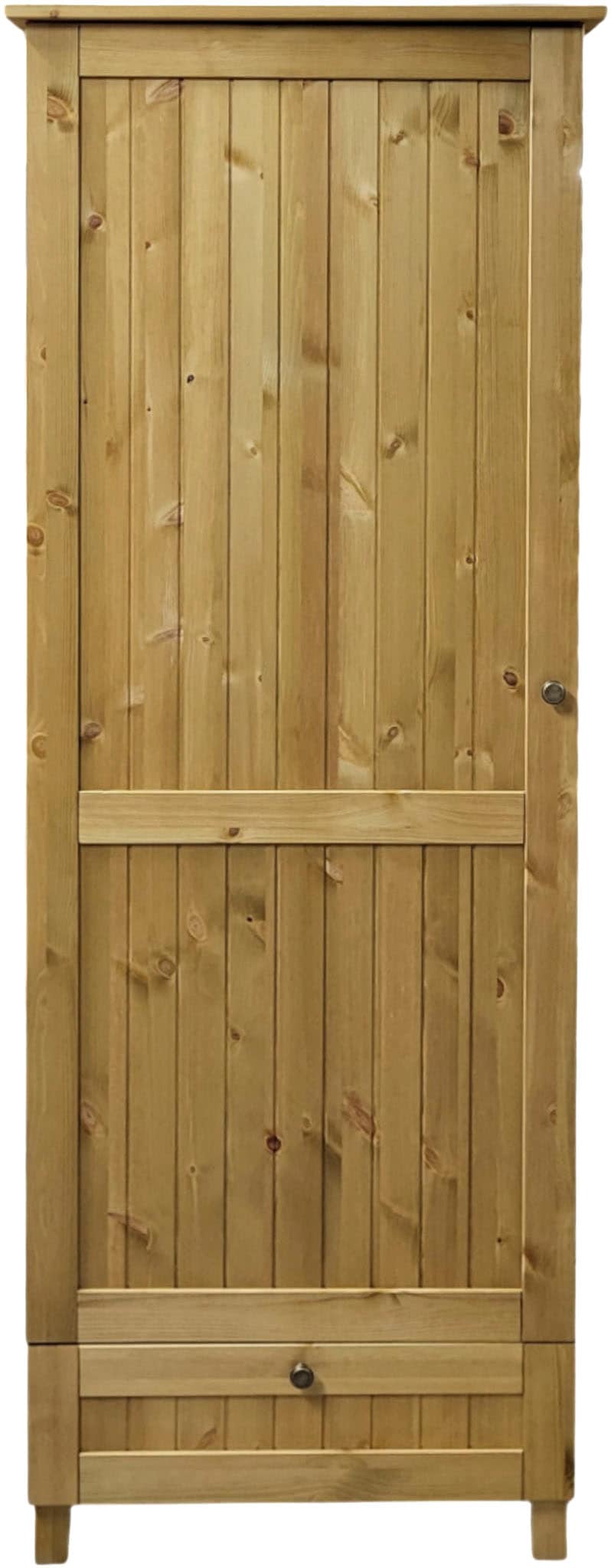 Home affaire Garderobenschrank »Juventus« 1 Stk. tlg. aus massiver Kiefer, Breite  67cm, mit Kleiderstange