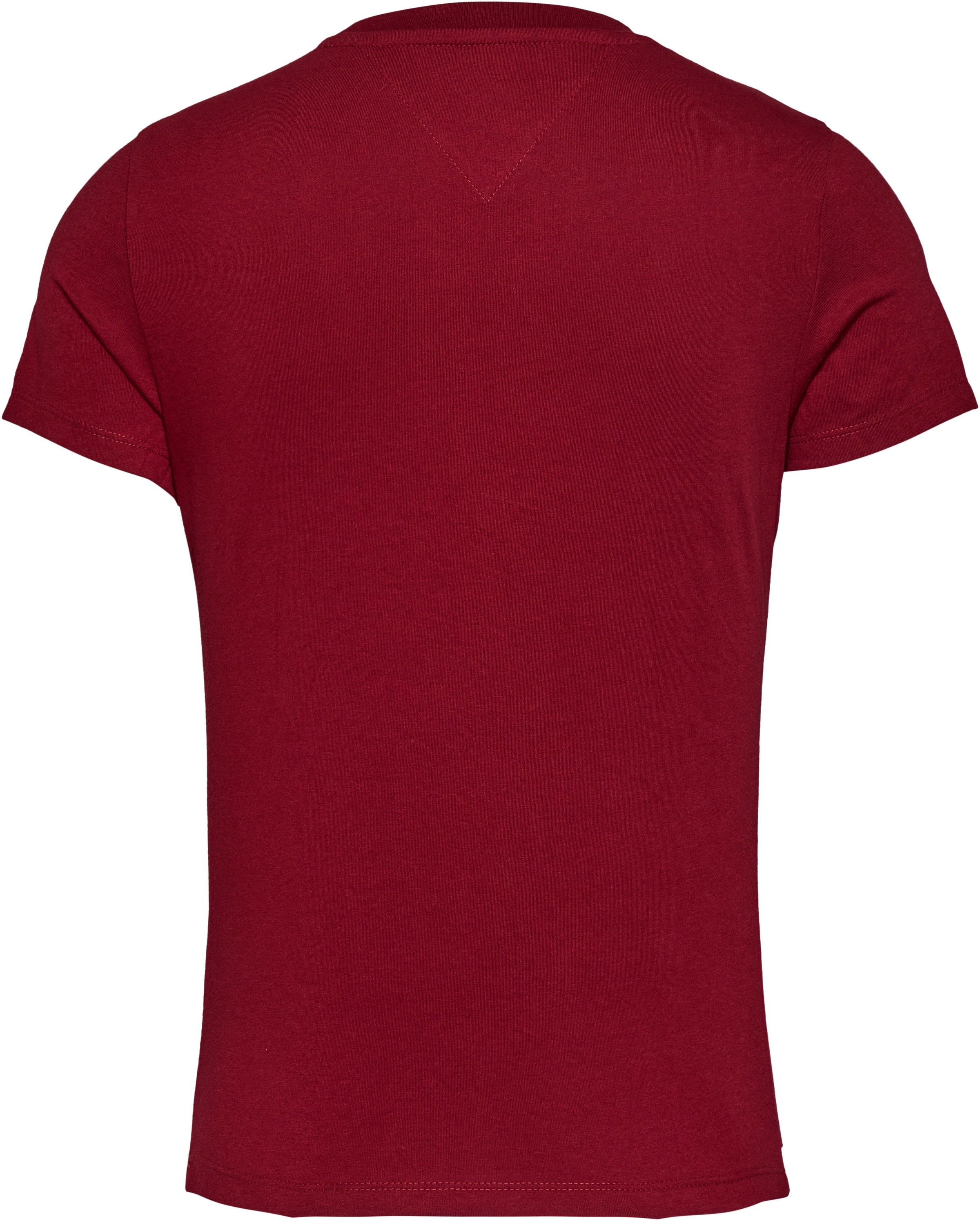 Tommy Jeans Rundhalsshirt »TJW SLIM ESSENTIAL LOGO 1 SS EXT«, mit Tommy Jeans Logoschriftzug, Rundhals