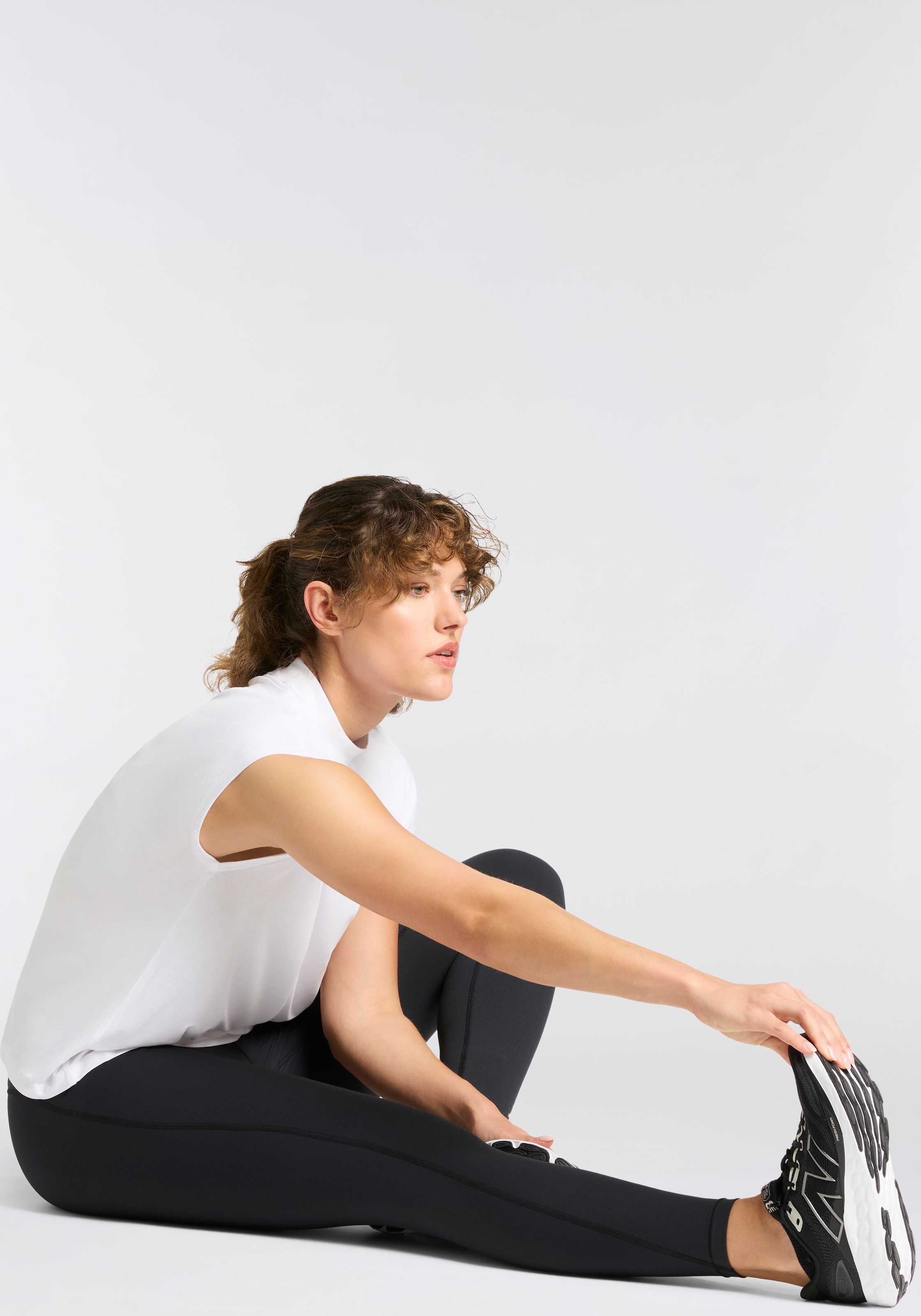 New Balance Lauftights »Sleek High Rise Legging 25"«  hoher Bund, sportlicher Stil, für Erwachsene