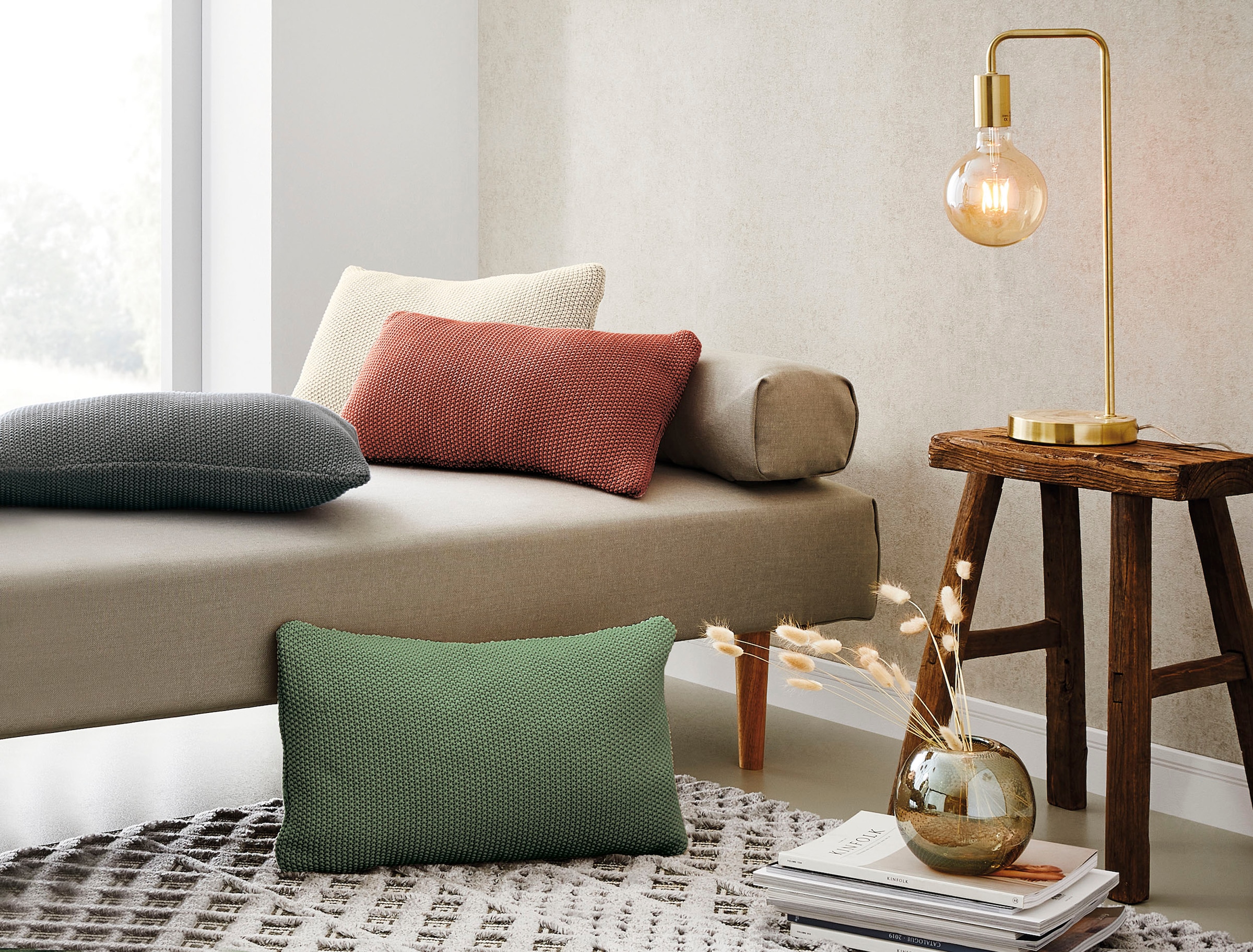 Irisette Dekokissen »Mesh-Set 8929« weich und gemütlich