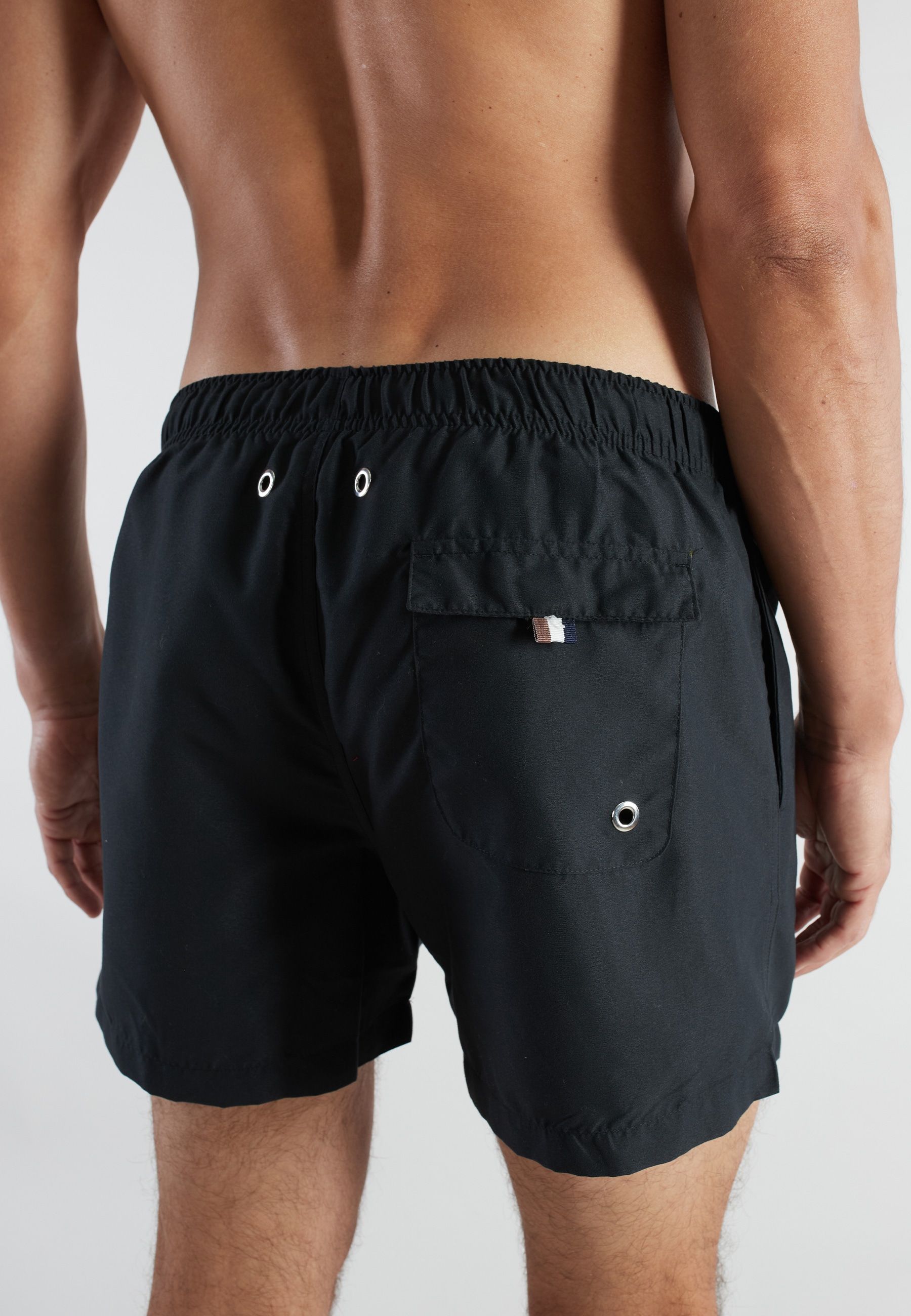 bugatti Badeshorts basic, mit Kordelzug, bequem