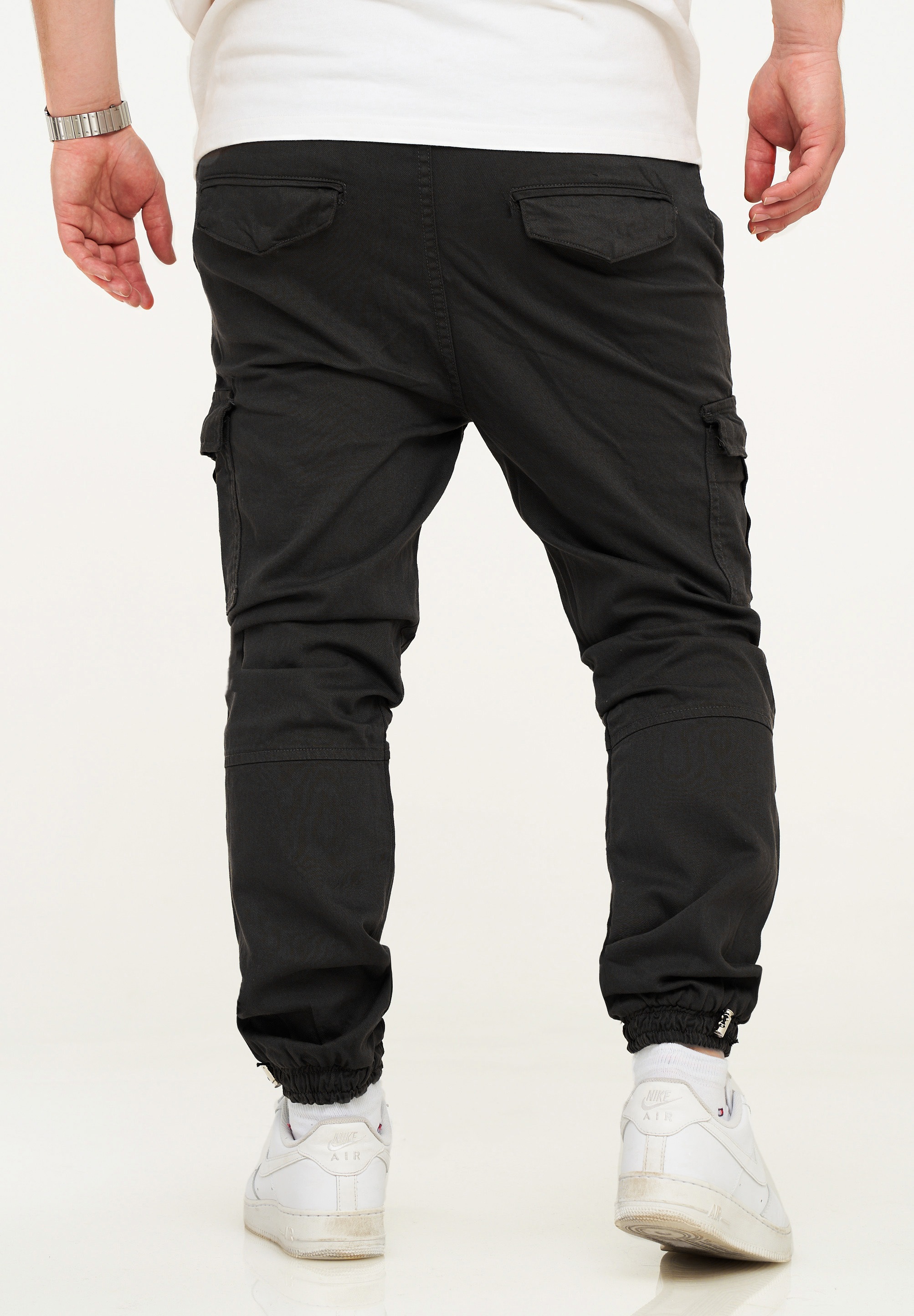 SOULSTAR Cargohose »Freizeithose Jogger-Hose mit elastischem Bund Stoffhose für Herren«