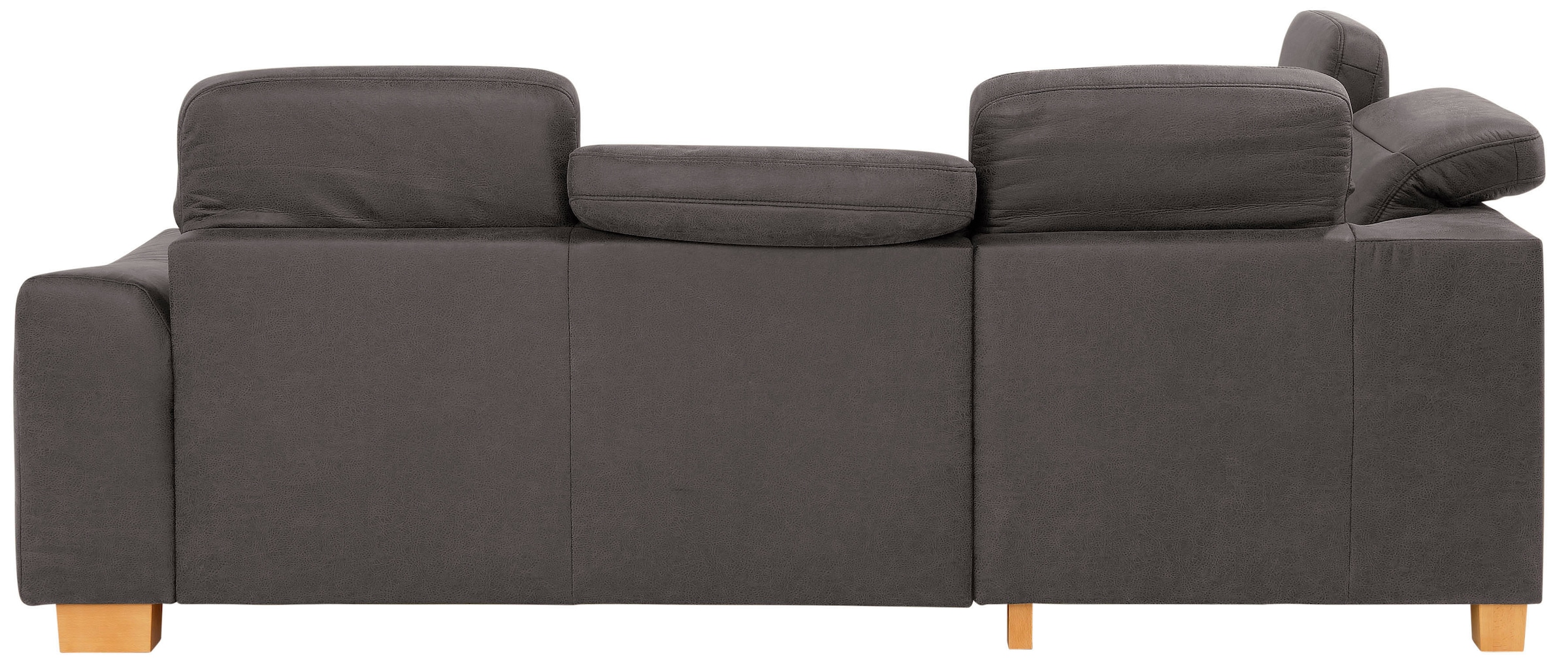Home affaire Ecksofa »Dundee L-Form«, wahlweise mit Kopfteilverstellung und zusätzlich mit Bettfunktion