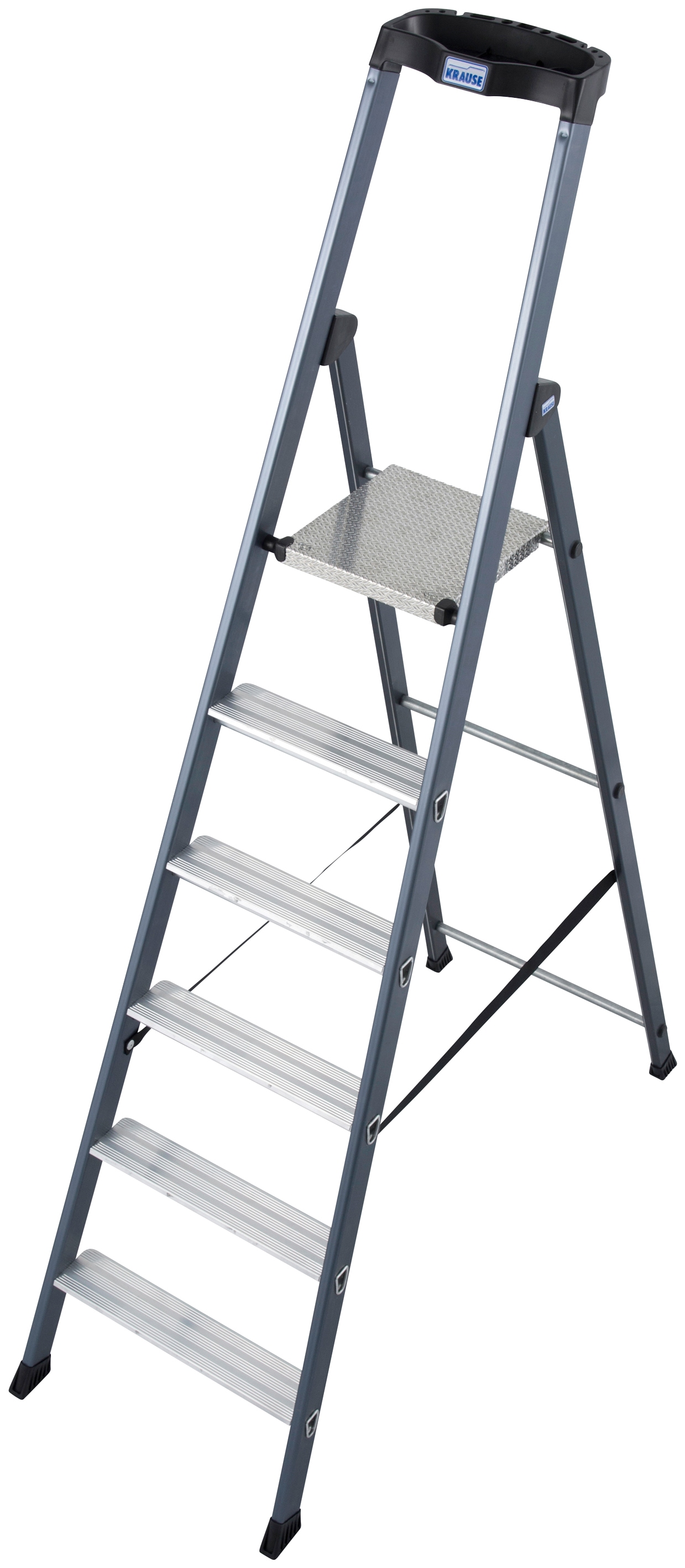 Stehleiter »SePro S«, Alu eloxiert, 1x6 Stufen, Arbeitshöhe ca. 325 cm