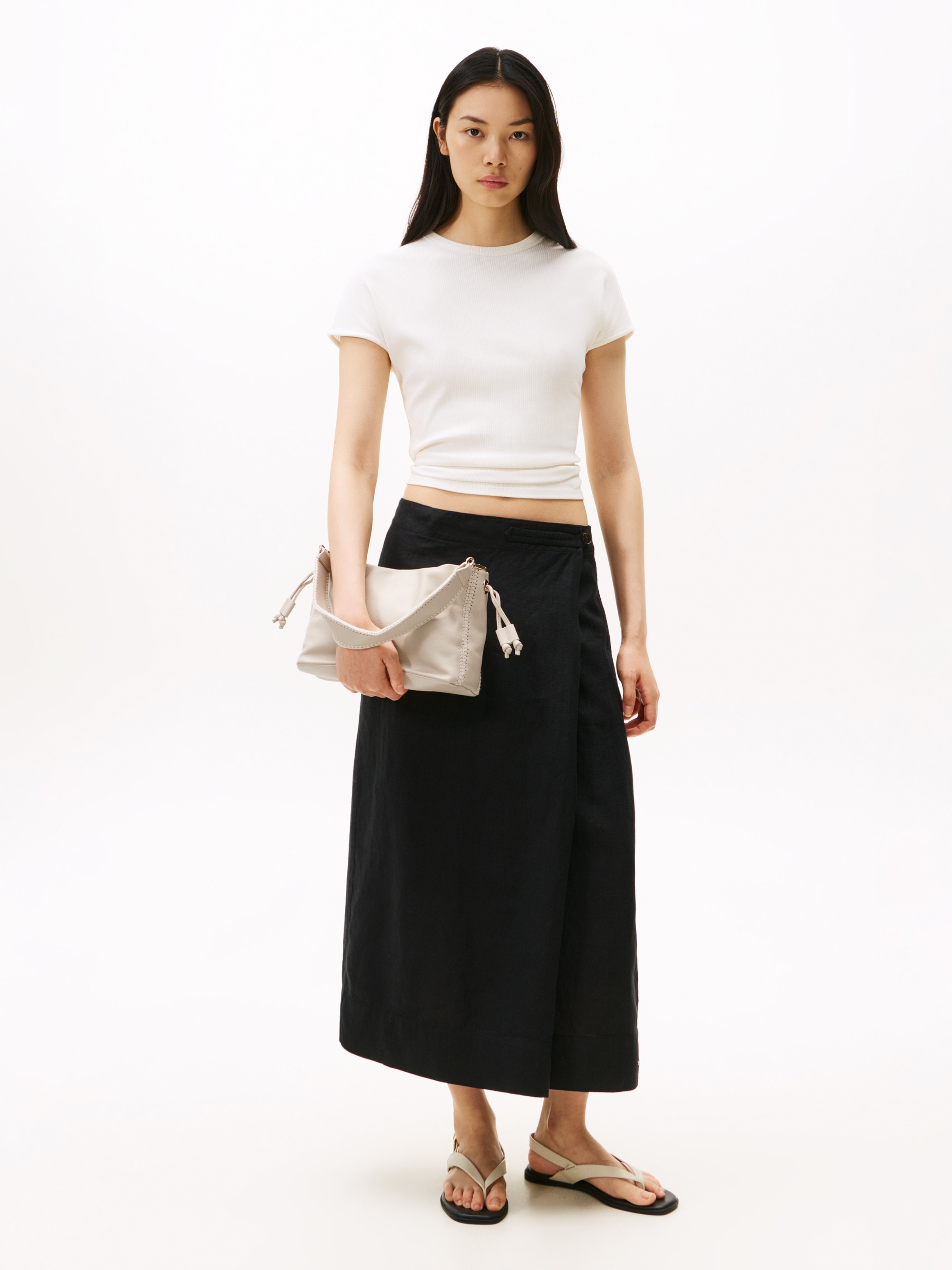 Tommy Hilfiger Schultertasche »TH SOFT SUMMER MINI BUCKET« , Damen Umhängetasche, Minibag, Clutch mit abnehmbarem Umhängeriemen