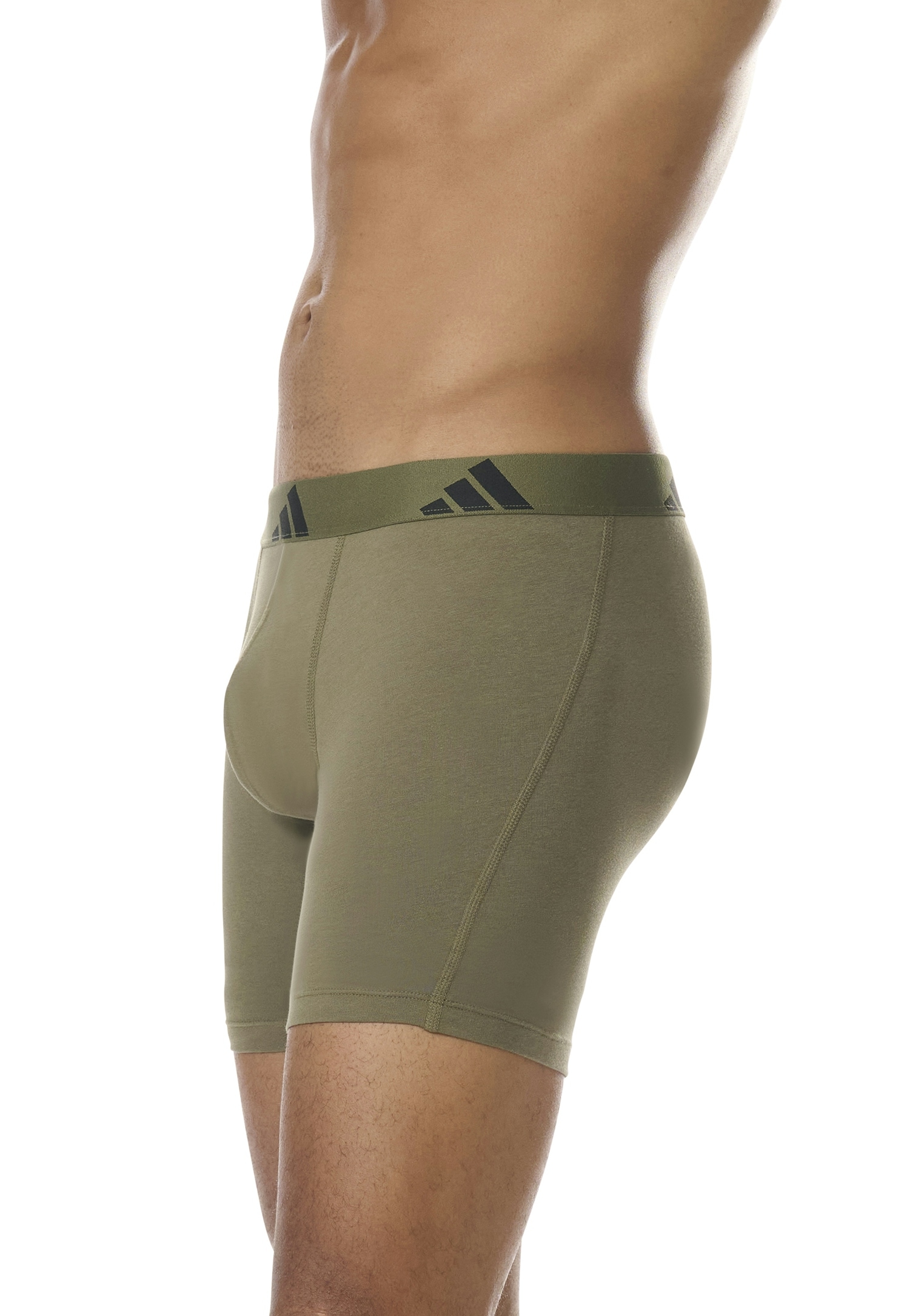 adidas Sportswear Boxershorts »Active Flex Cotton«, (3er Pack), mit etwas längerem Bein