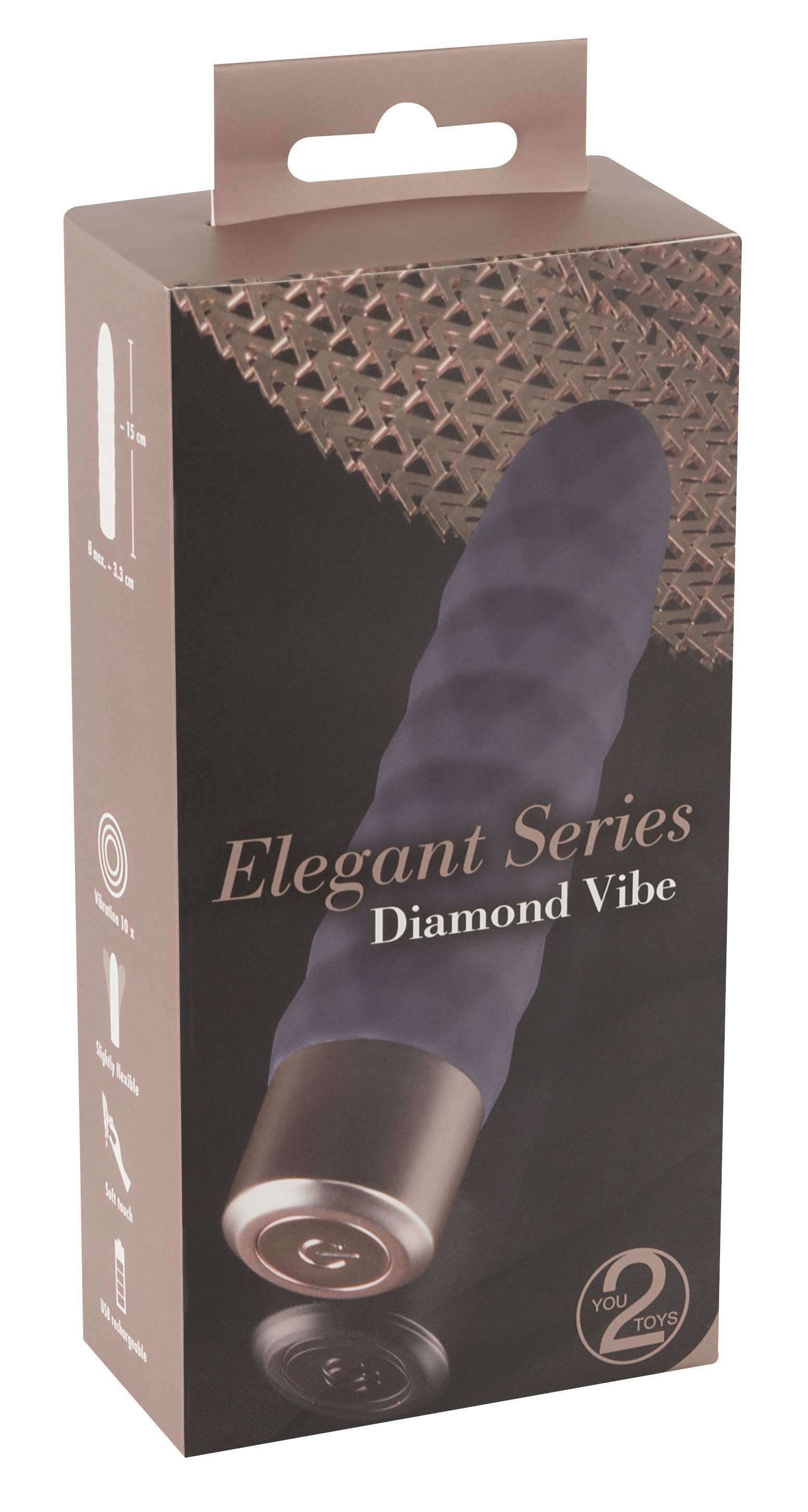 Elegant Series Vibrator »Vibrator Elegant Diamond Vibe«