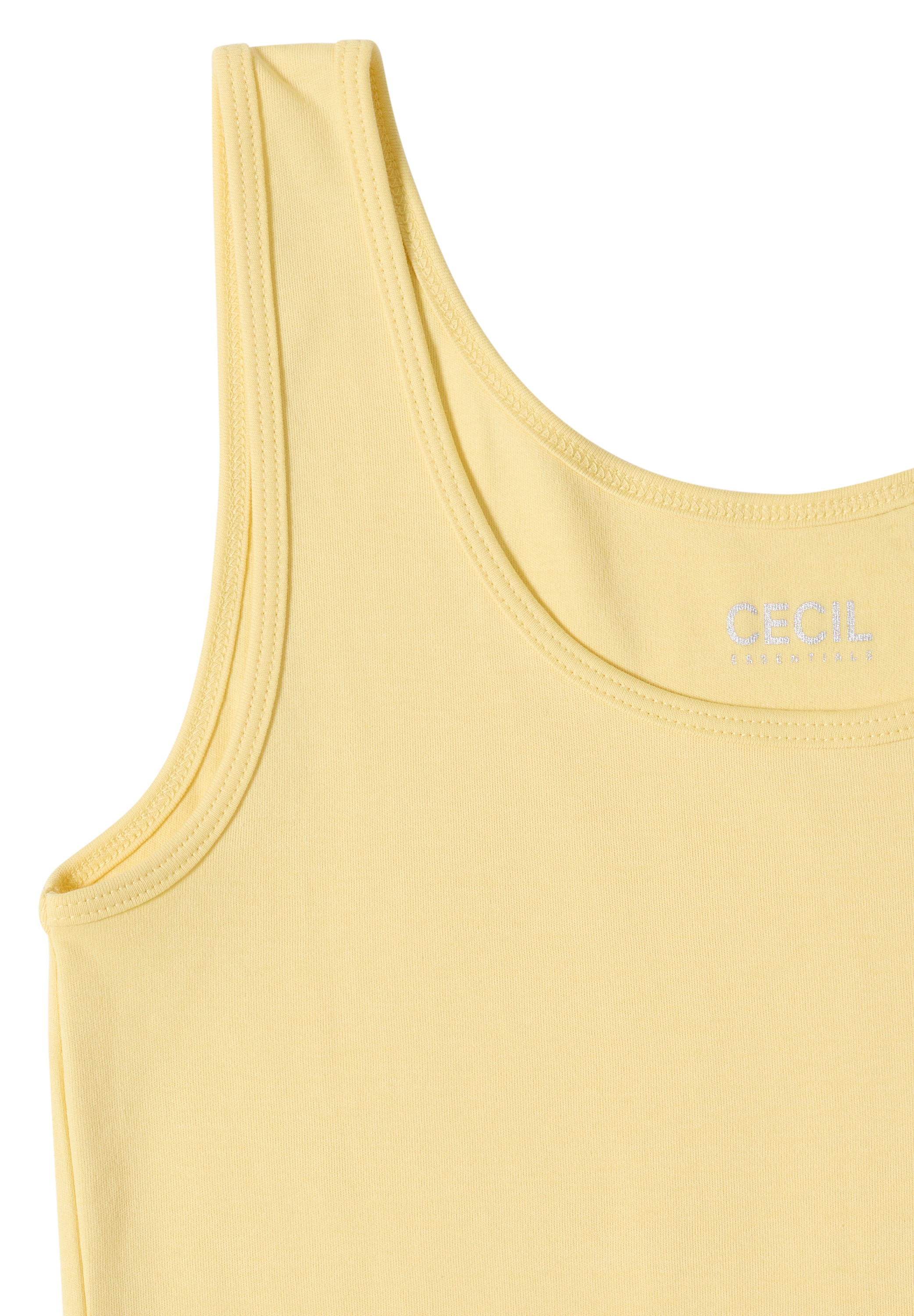 Cecil Shirttop »Style Linda« in Unifarbe
