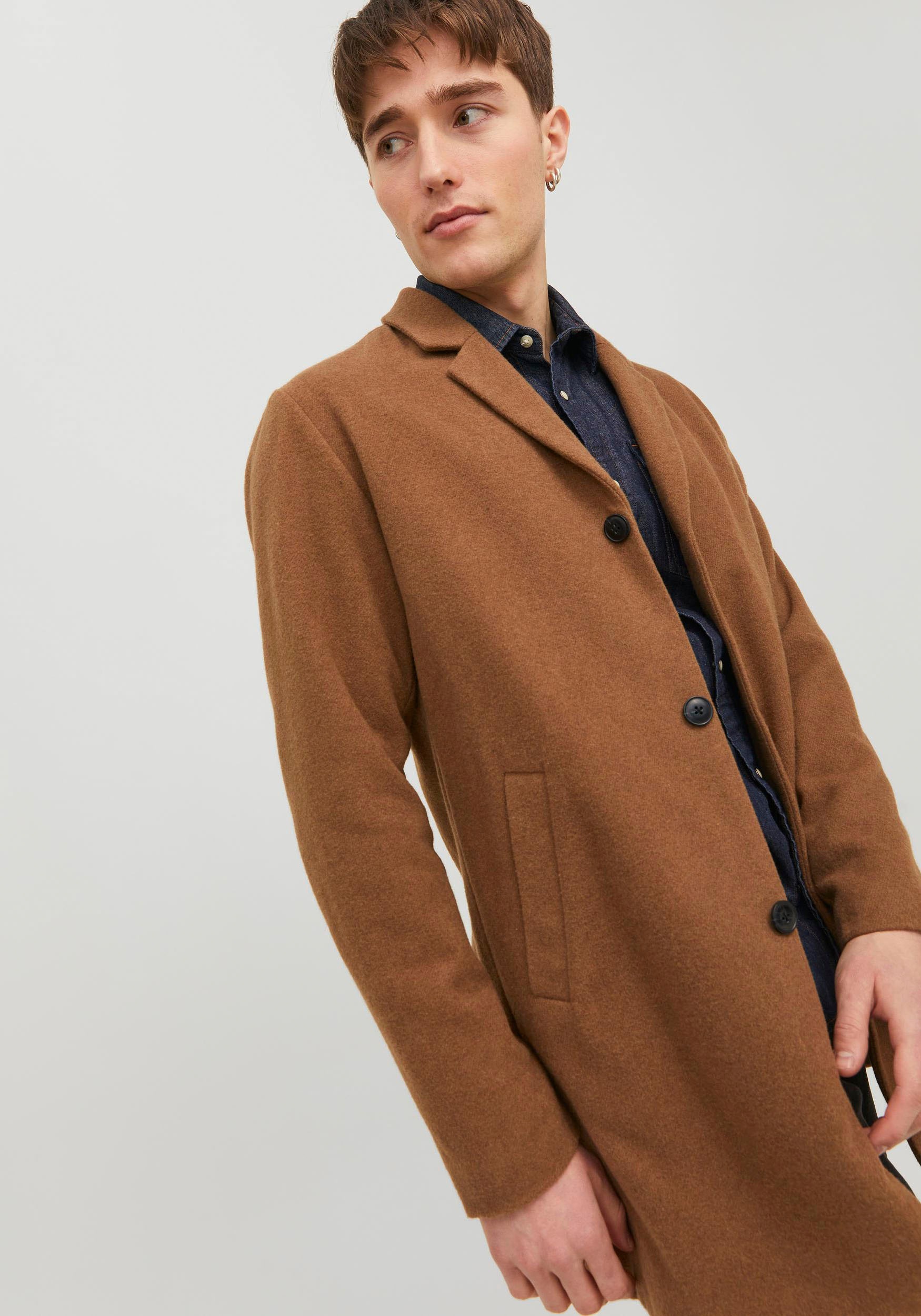 Jack & Jones Wolljacke »JJZAC WOOL COAT«