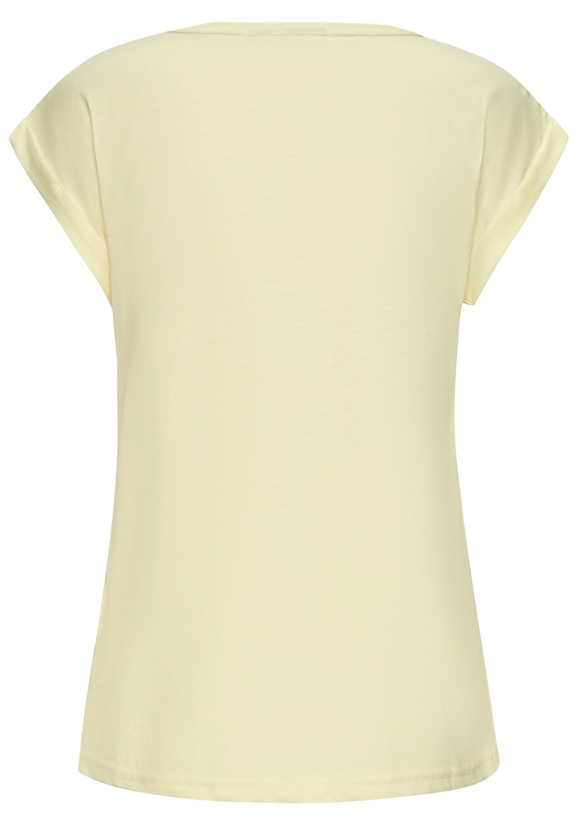 Elbsand T-Shirt »Eldis«, mit Logodruck, Kurzarmshirt aus Baumwoll-Mix, sportlich-casual