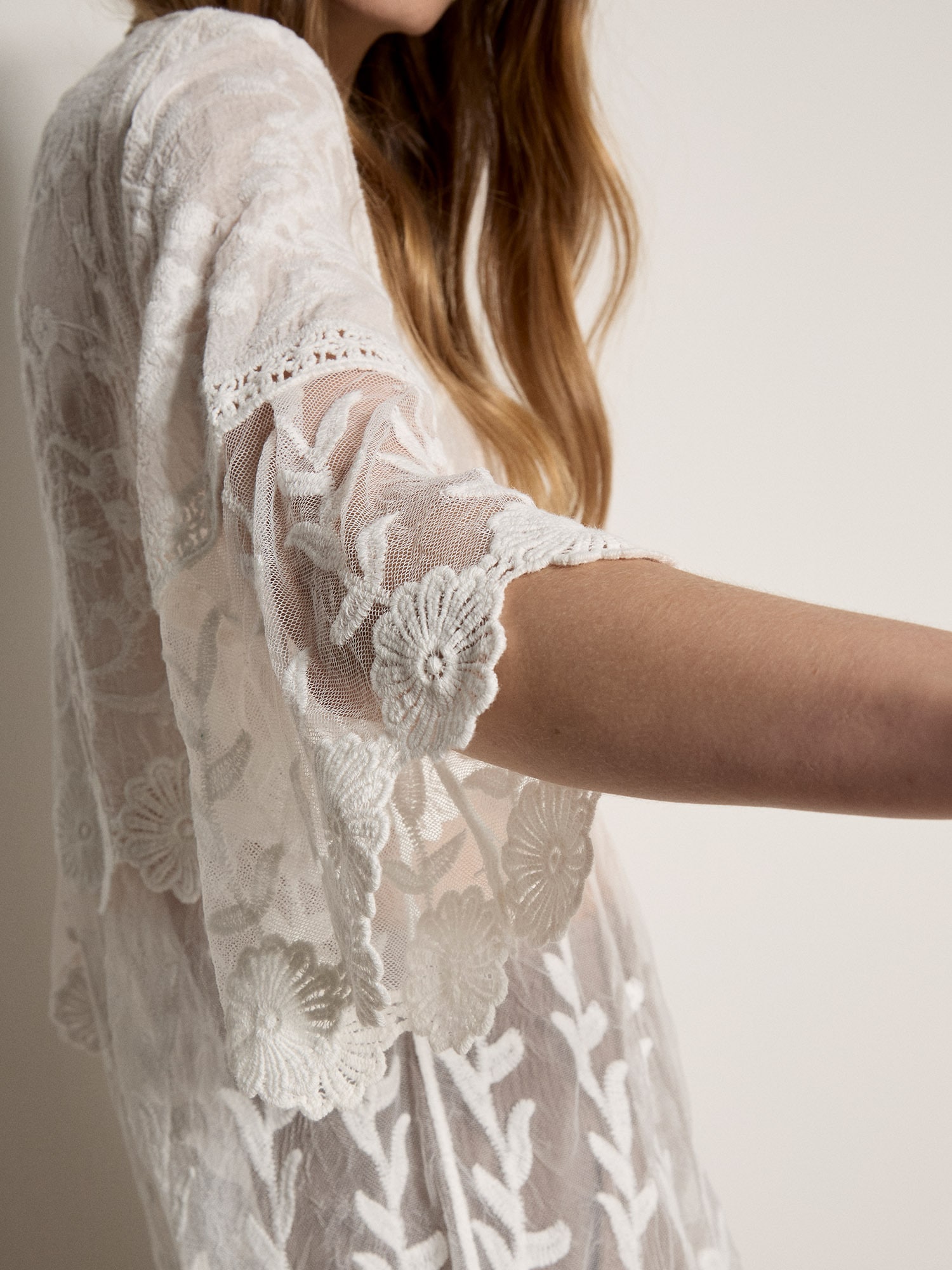 Apricot Klassische Bluse »Bluse« mit Stickerei