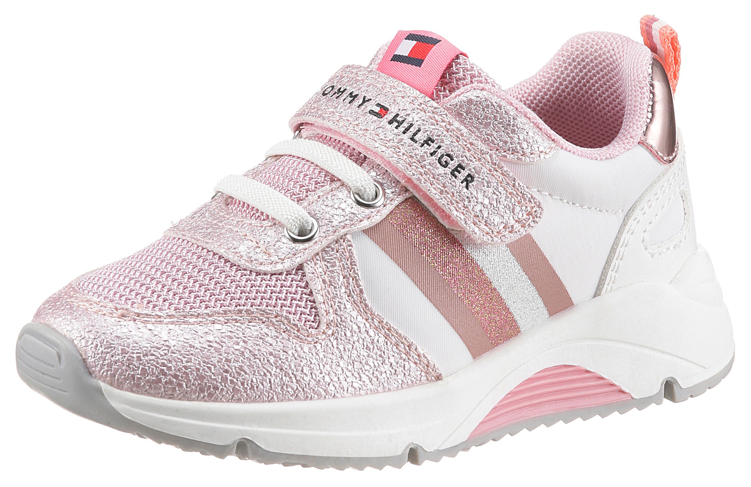 TOMMY HILFIGER Sneaker »Cole«, im Metallic Look