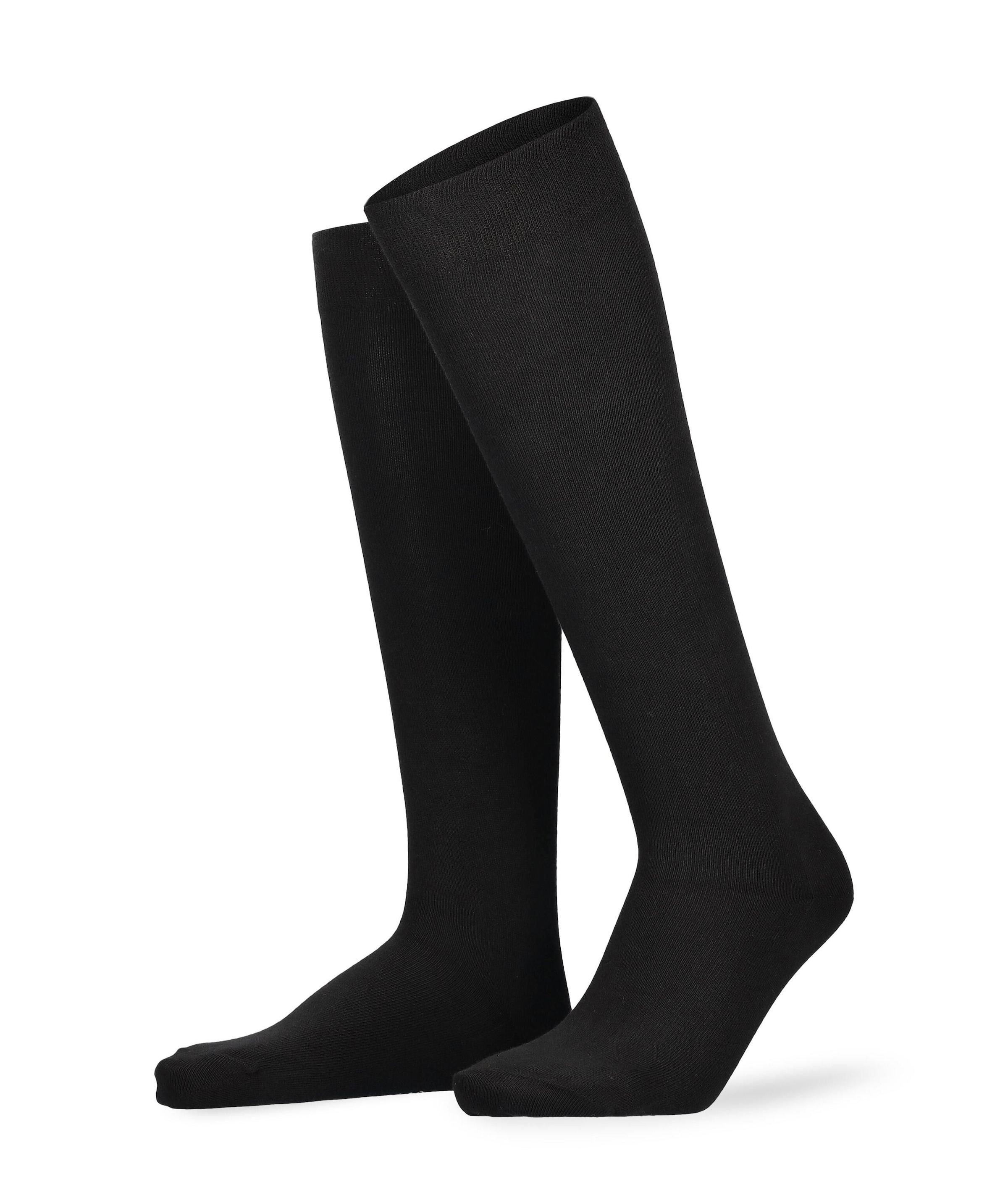 Hudson Kniestrümpfe »RELAX COTTON« druckfreier Relax-Komfortbund