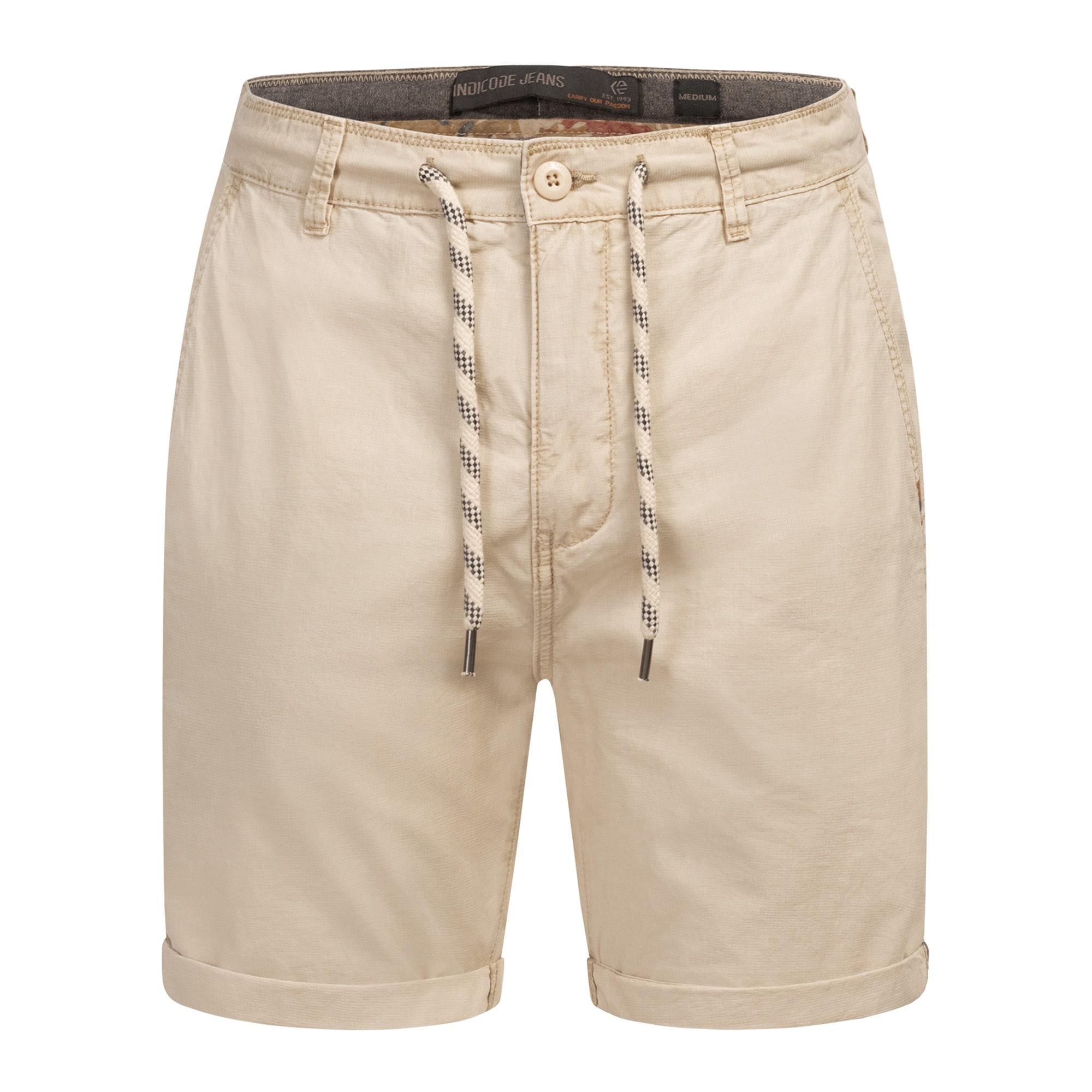 Indicode Shorts »Indicode InCanvar Herren Stoff Shorts B795«