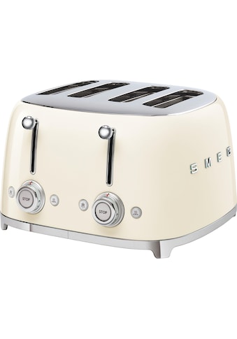 Smeg Toaster »TSF03CREU«, 4 kurze Schlitze, 3000 W kaufen