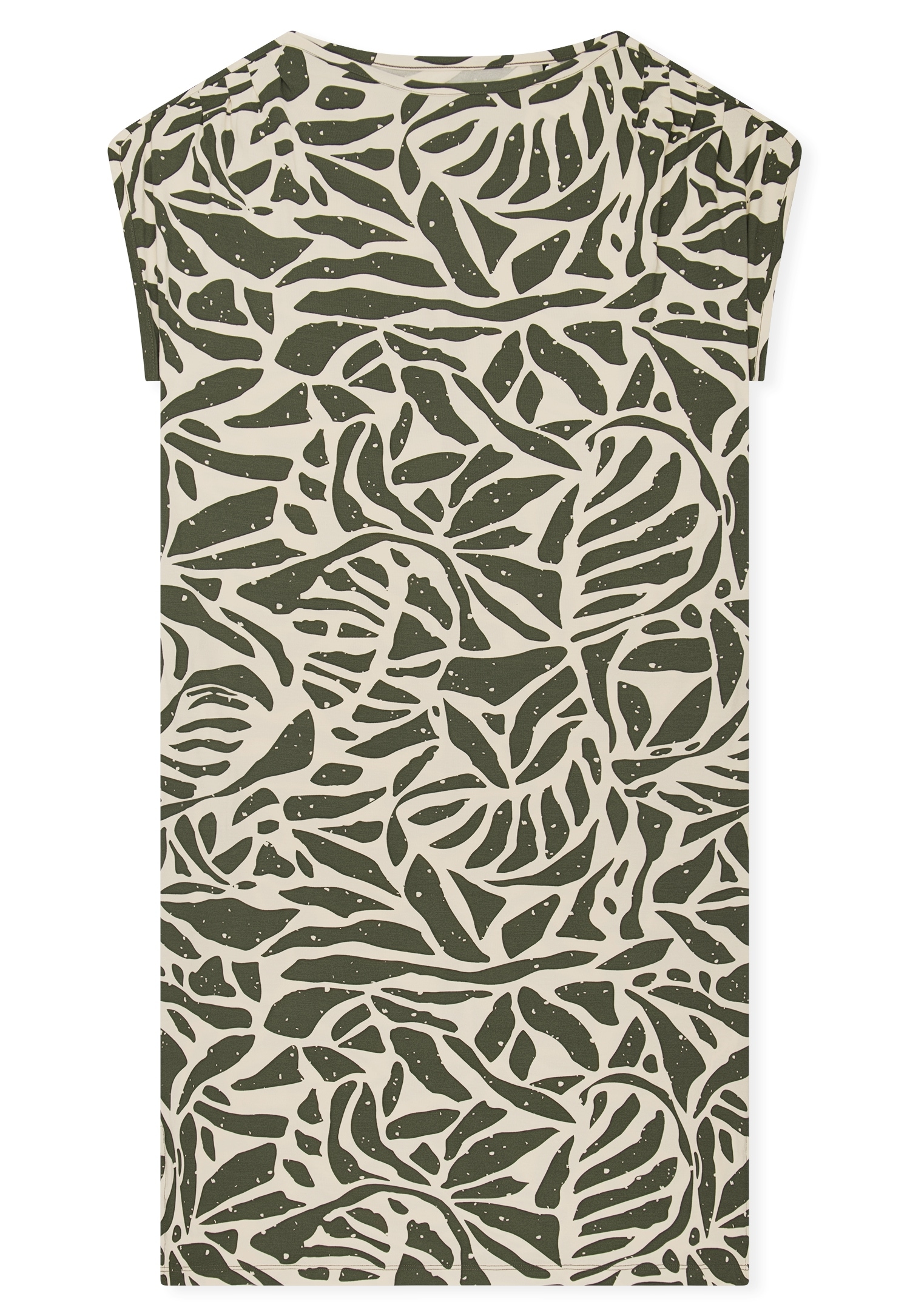 Schiesser Nachthemd »Selected Premium« Eingrifftaschen angeschnittene Ärmel, Taschen und Seitenschlitze, U-Boot-Ausschnitt