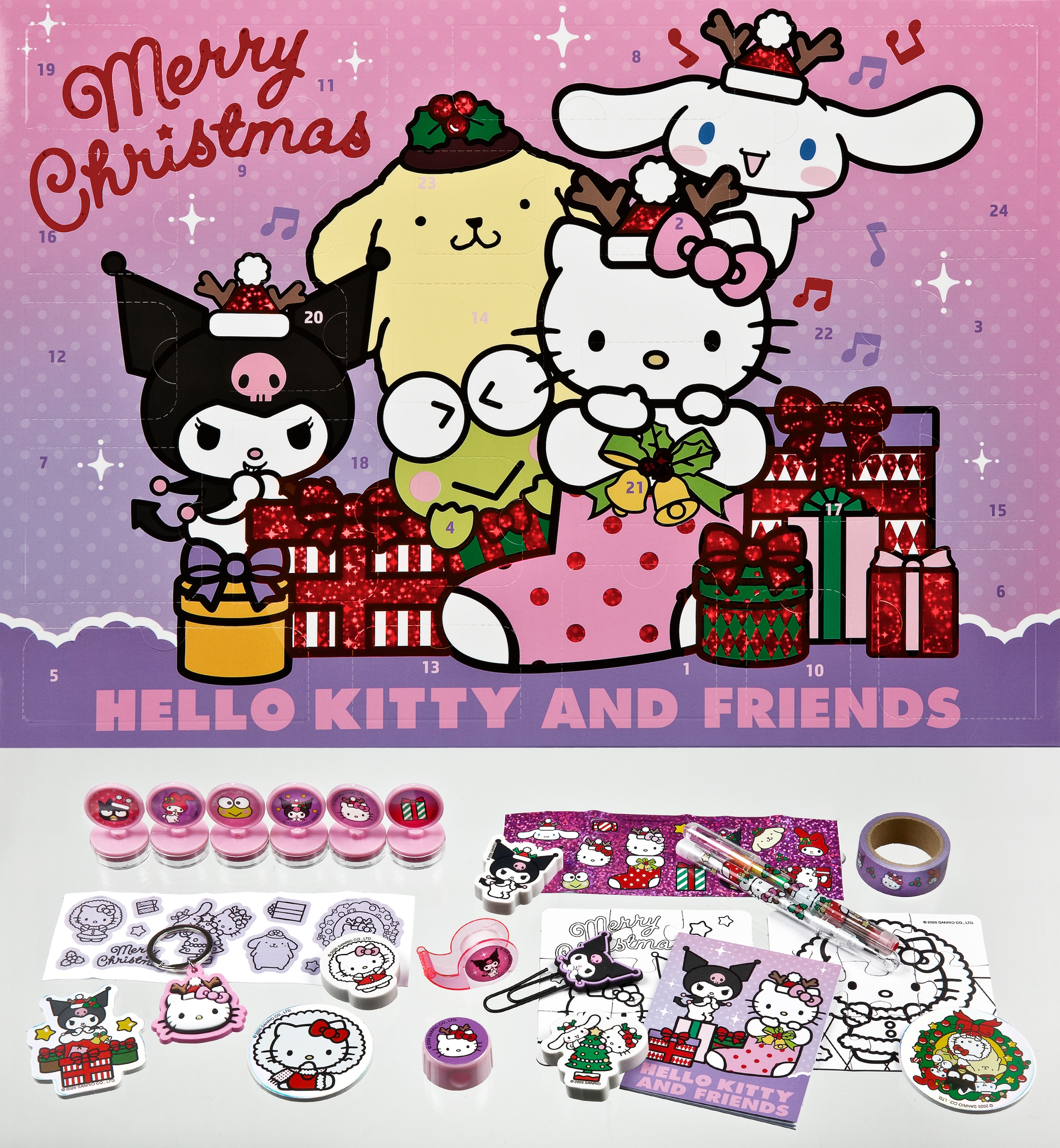 UNDERCOVER Spielzeug-Adventskalender »Hello Kitty Friends 2026« ab 6 Jahren
