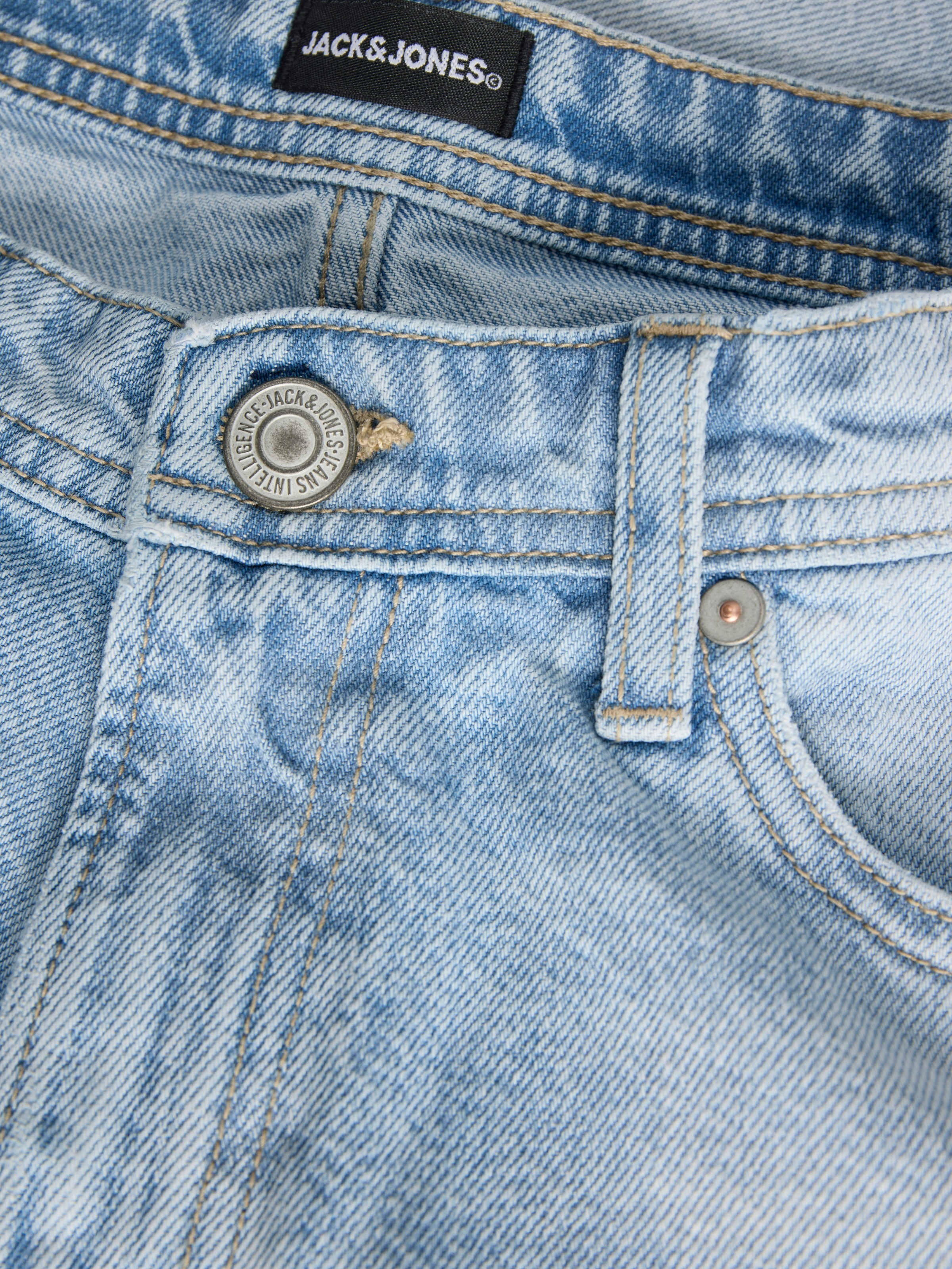 Jack & Jones Junior Relax-fit-Jeans »JJIDAVE JJORIGINAL SQ 151 SN JNR«