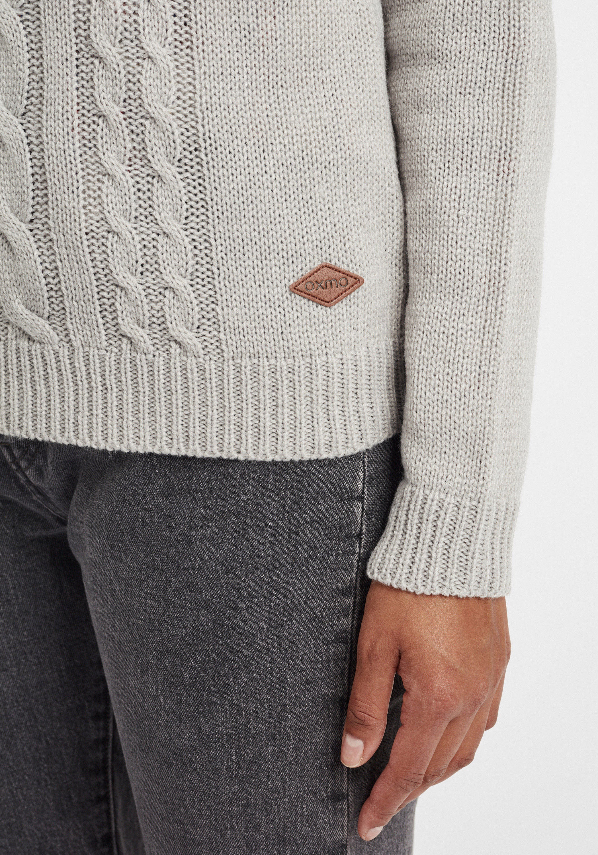 OXMO Strickjacke »Strickpullover OXCarry«