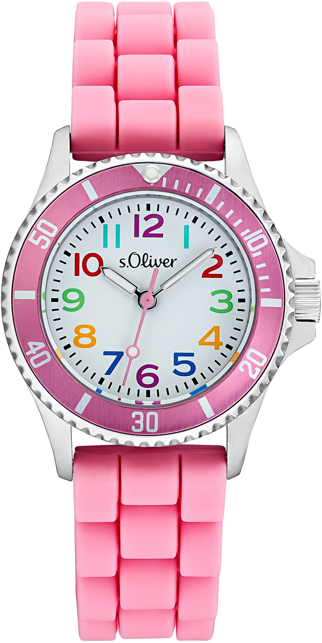 s.Oliver Quarzuhr »2033505«, Armbanduhr, Kinderuhr, Mädchenuhr, ideal auch als Geschenk