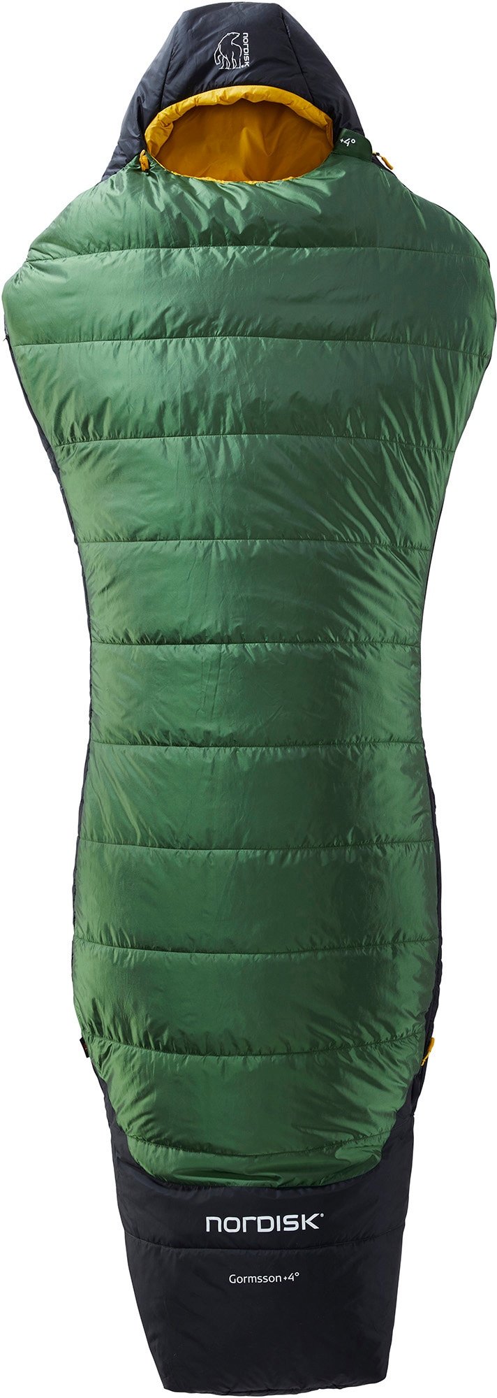 Nordisk Mumienschlafsack »Gormsson +4Â° Curve«, (2 tlg.)