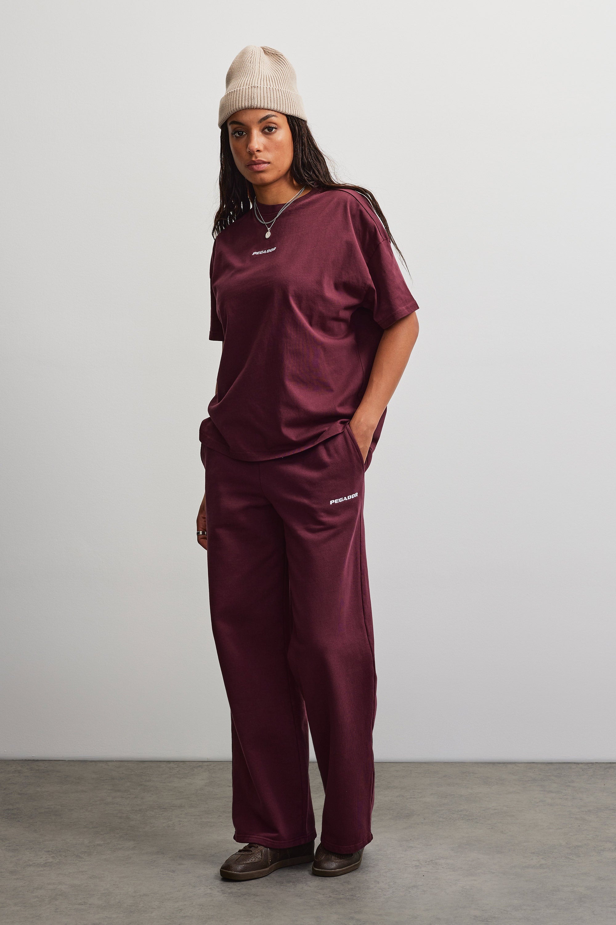 PEGADOR T-Shirt »Bracy Heavy Oversized Tee« Baumwolle, oversize