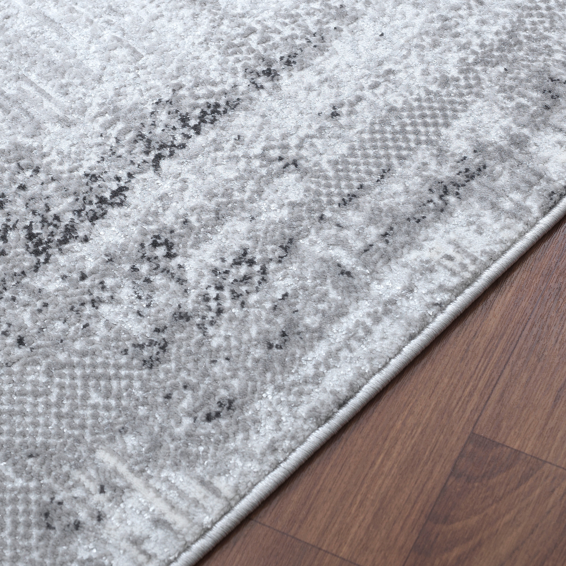 Sanat Teppich »Harmony 3215, auch als Läufer«, rechteckig, 12 mm Höhe, weicher Kurzflorteppich, meliert, Wohnzimmer, Schlafzimmer