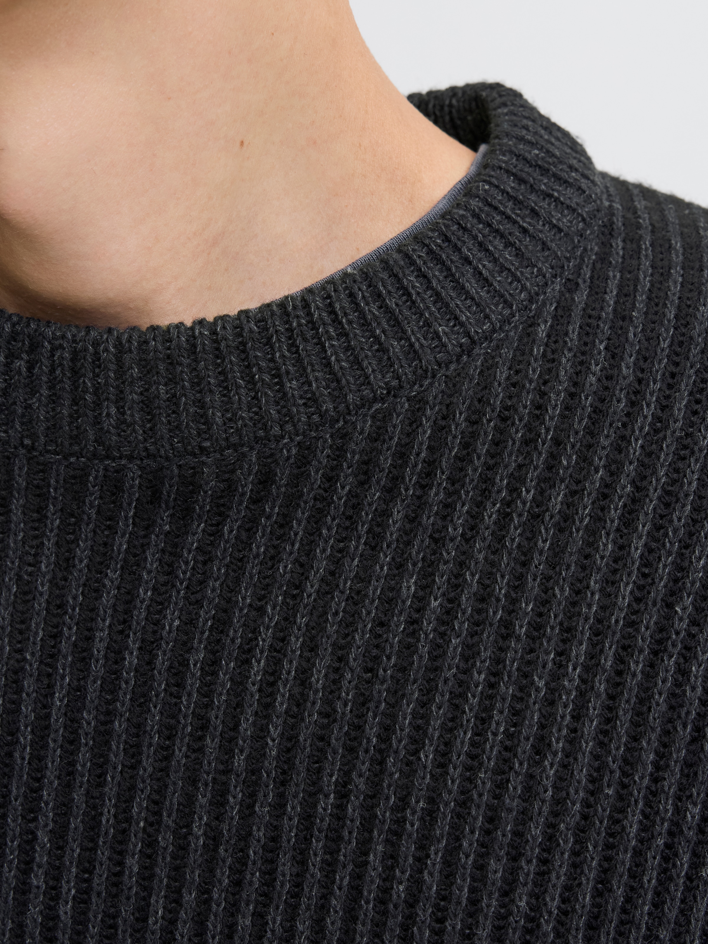 Jack & Jones Strickpullover »JJEDOVER KNIT CREW NECK SN«