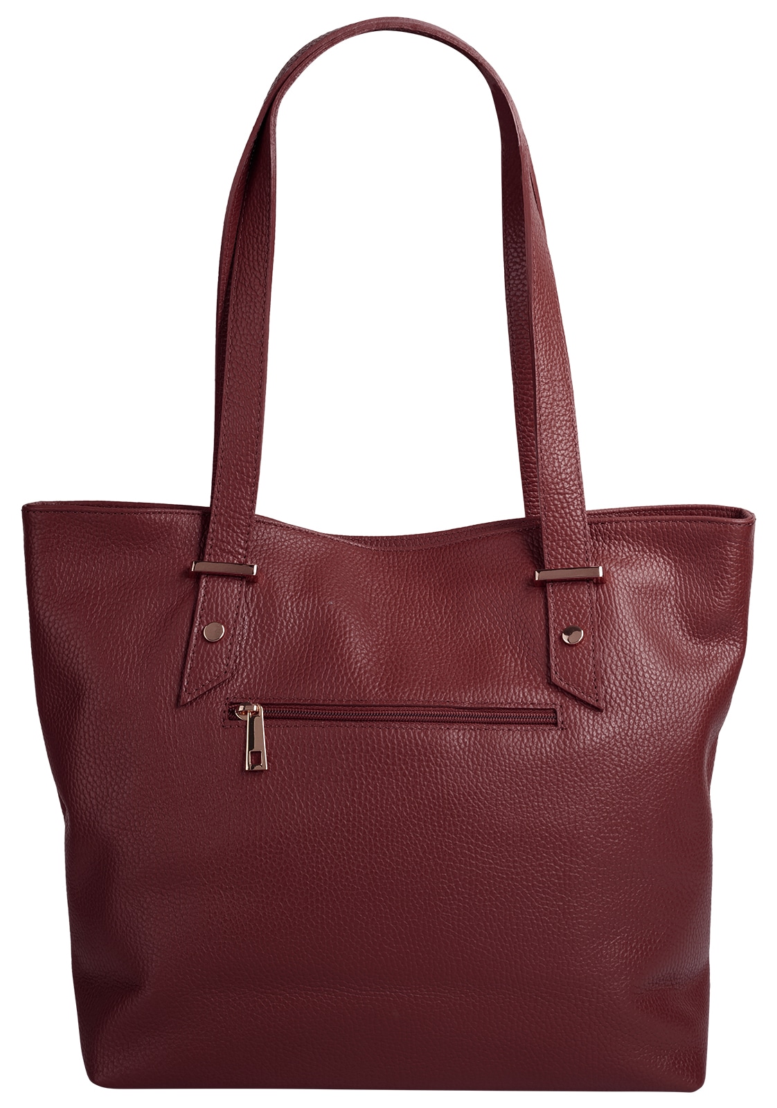 Cluty Shopper »Solerino« echt Leder, Made in Italy