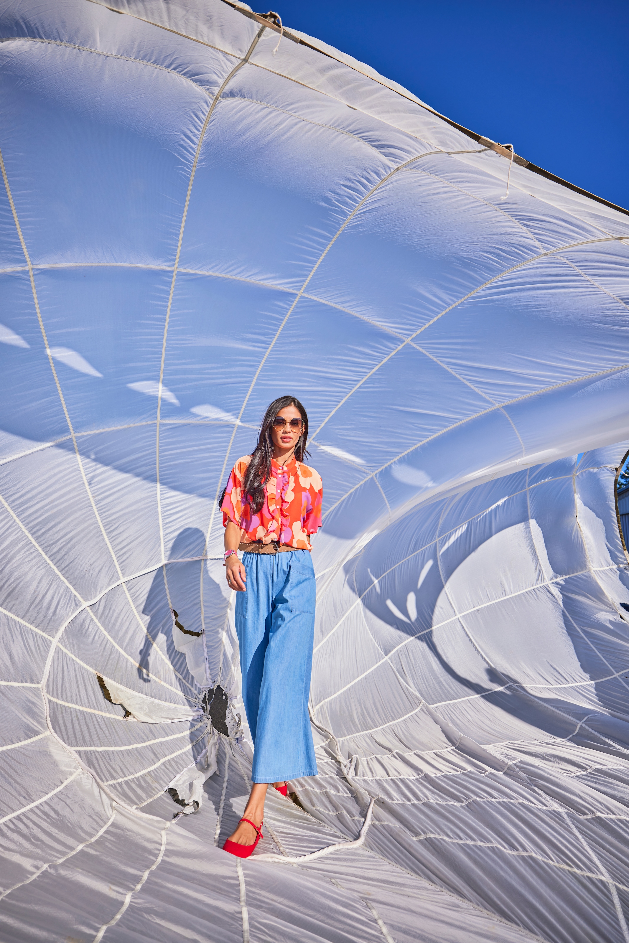 Aniston SELECTED 7/8-Jeans weiter Oberschenkel und der weiter Beinverlauf - NEUE KOLLEKTION