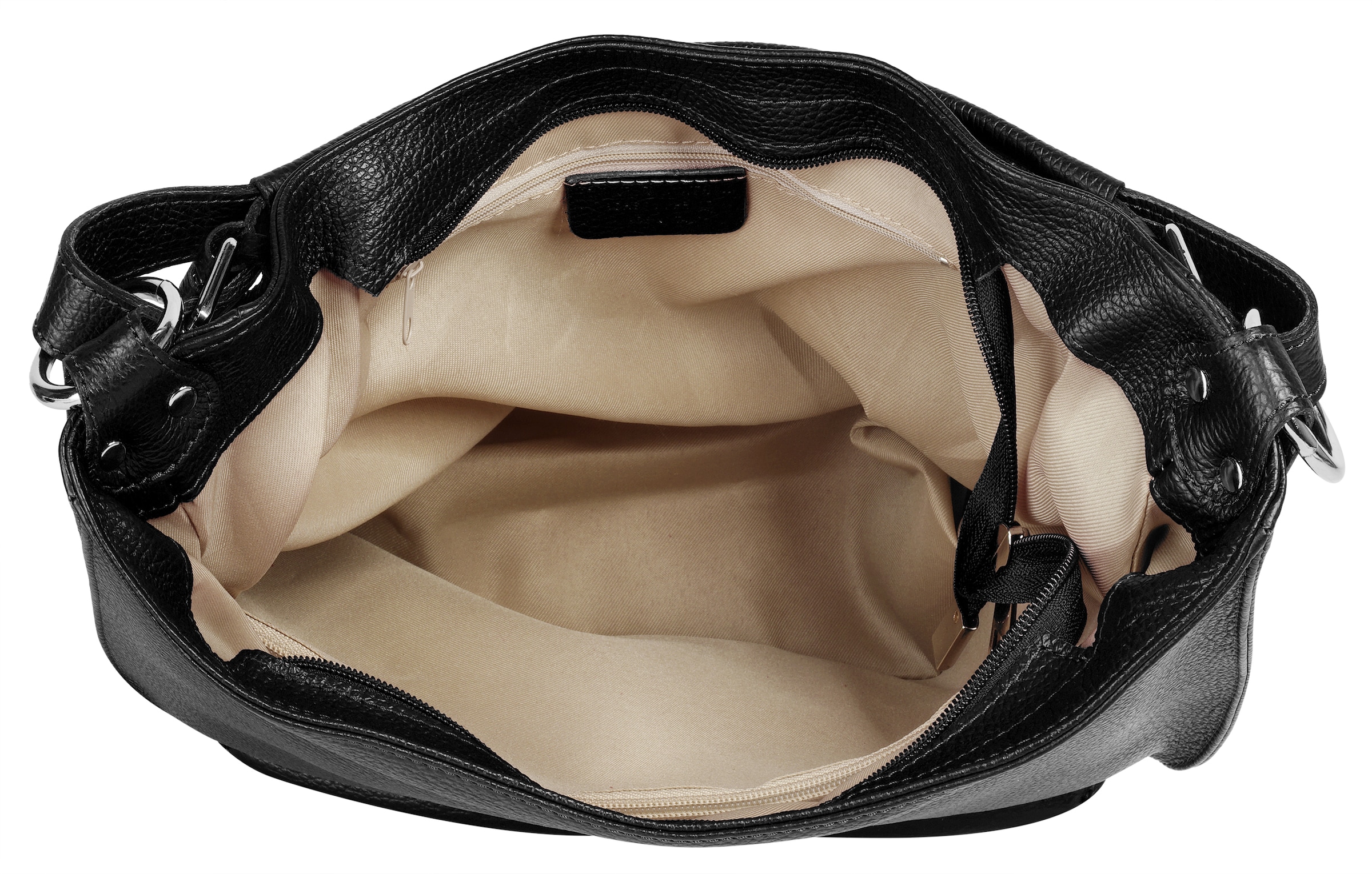 Samantha Look Shopper echt Leder, Made in Italy