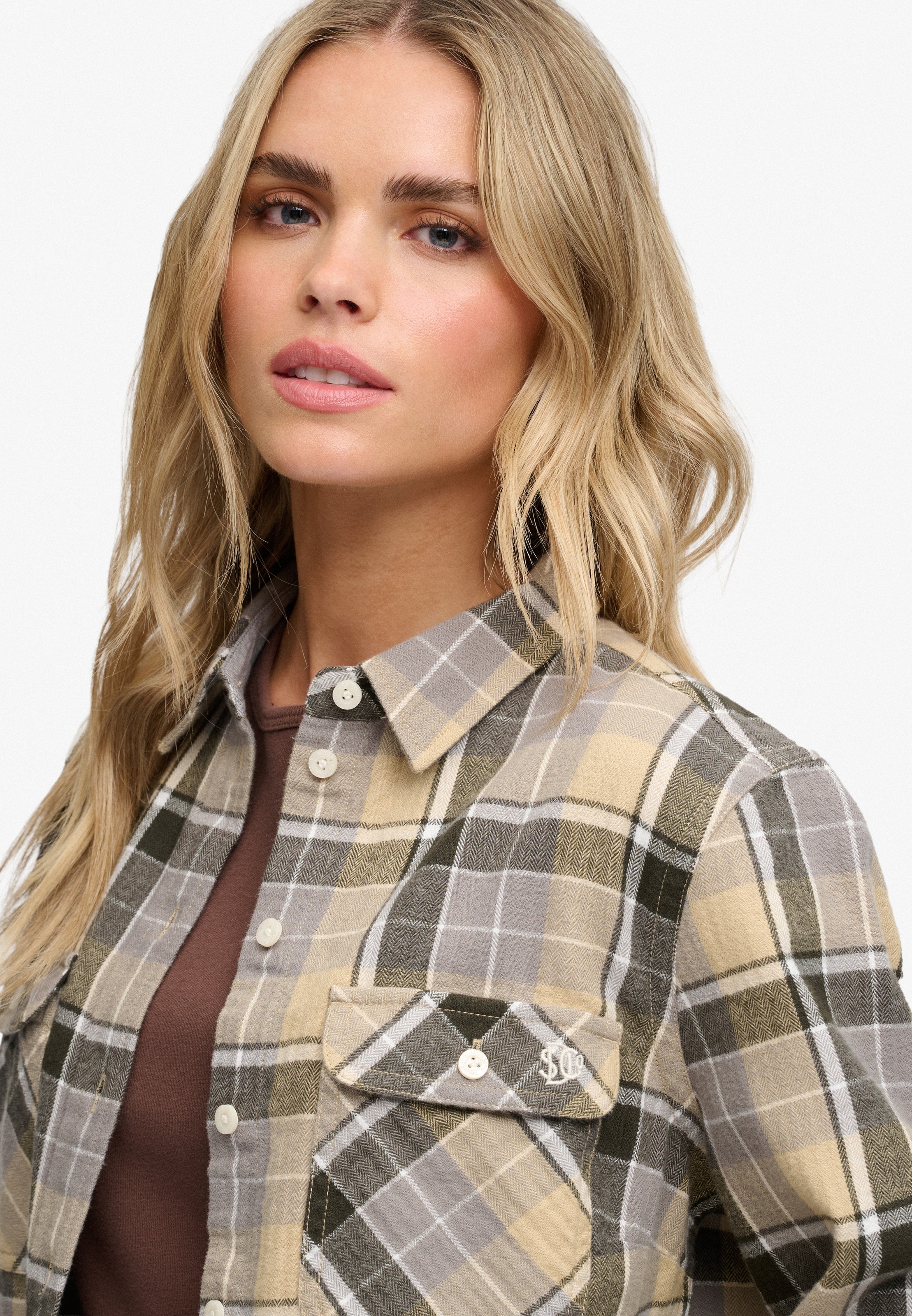 Superdry Karobluse »LUMBERJACK CHECK FLANNEL SHIRT« Baumwolle, relaxed fit, aus weichem Flanell