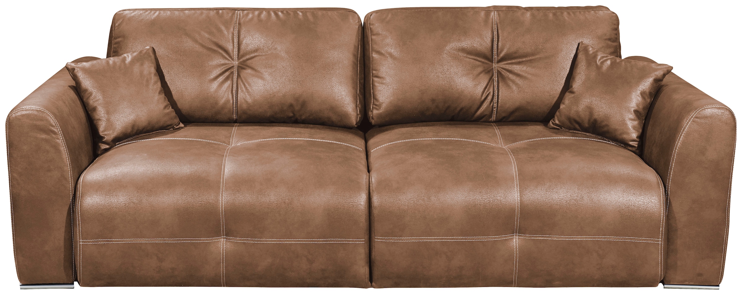 ED EXCITING DESIGN Schlafsofa »Dolan«, mit Bettfunktion und Bettkasten, sowie Rücken- und Zierkissen