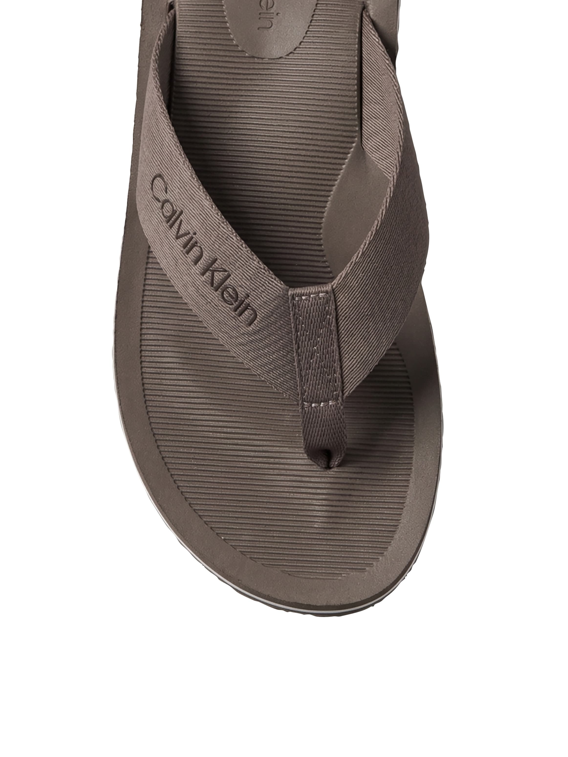 Calvin Klein Zehentrenner »CITY THONG SLIDE«  Strandschuh, Pool Slides, Badeschuh, Flat mit Logo