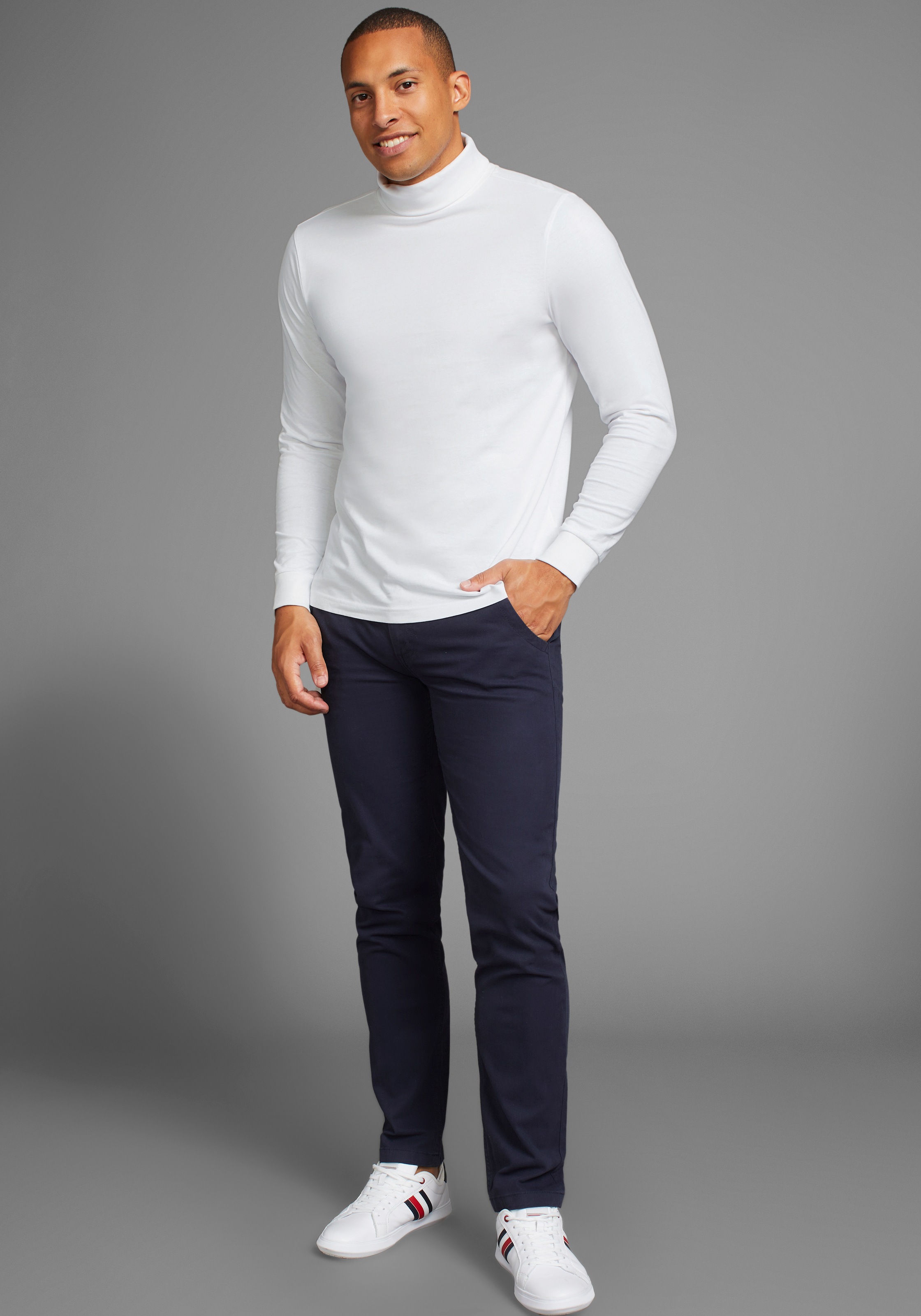 Bruno Banani Rollkragenshirt, auch zum Unterziehen