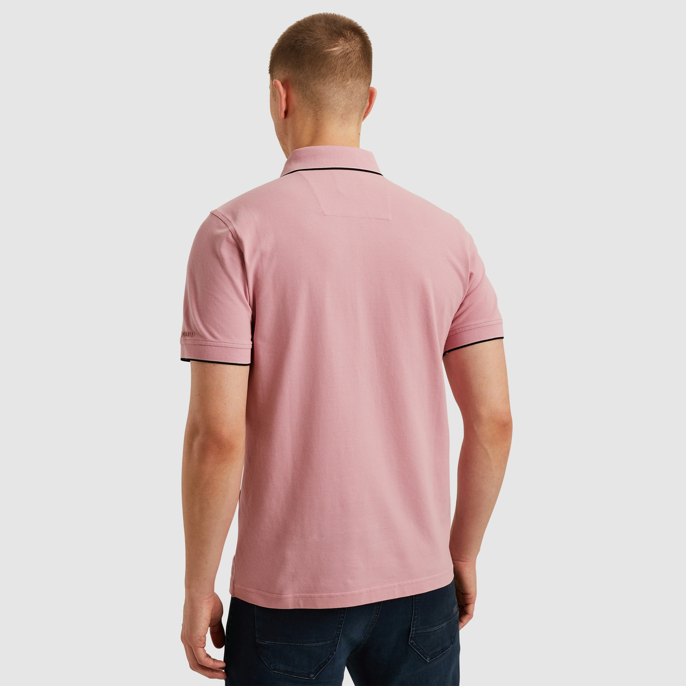 PME LEGEND Poloshirt »Short sleeve polo stretch pique package« mit Schriftzug