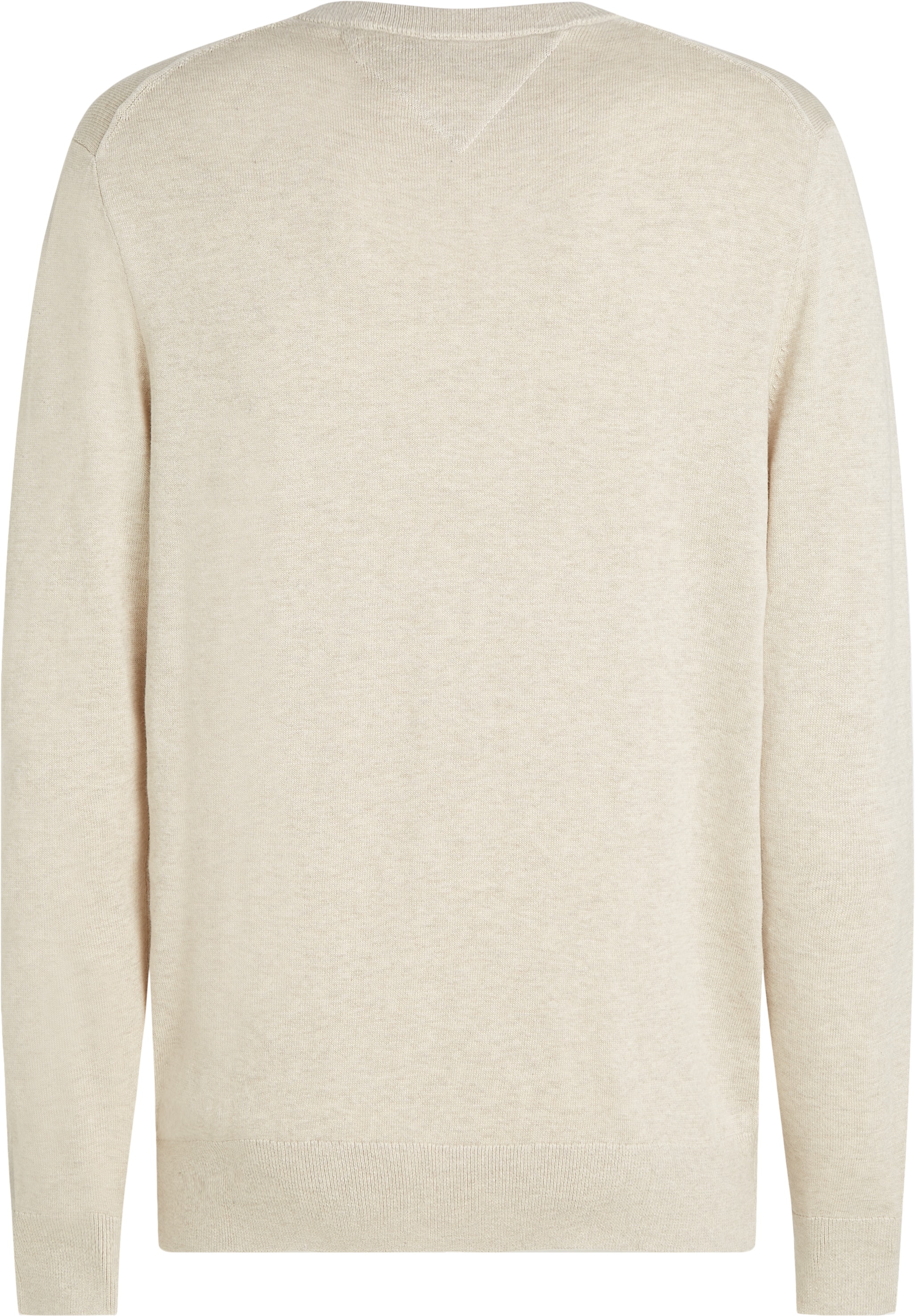 Tommy Hilfiger Rundhalspullover »ESSENTIAL COTTON CREW NECK«, 100% Baumwolle Crewneck Regular Fit Premium Mode