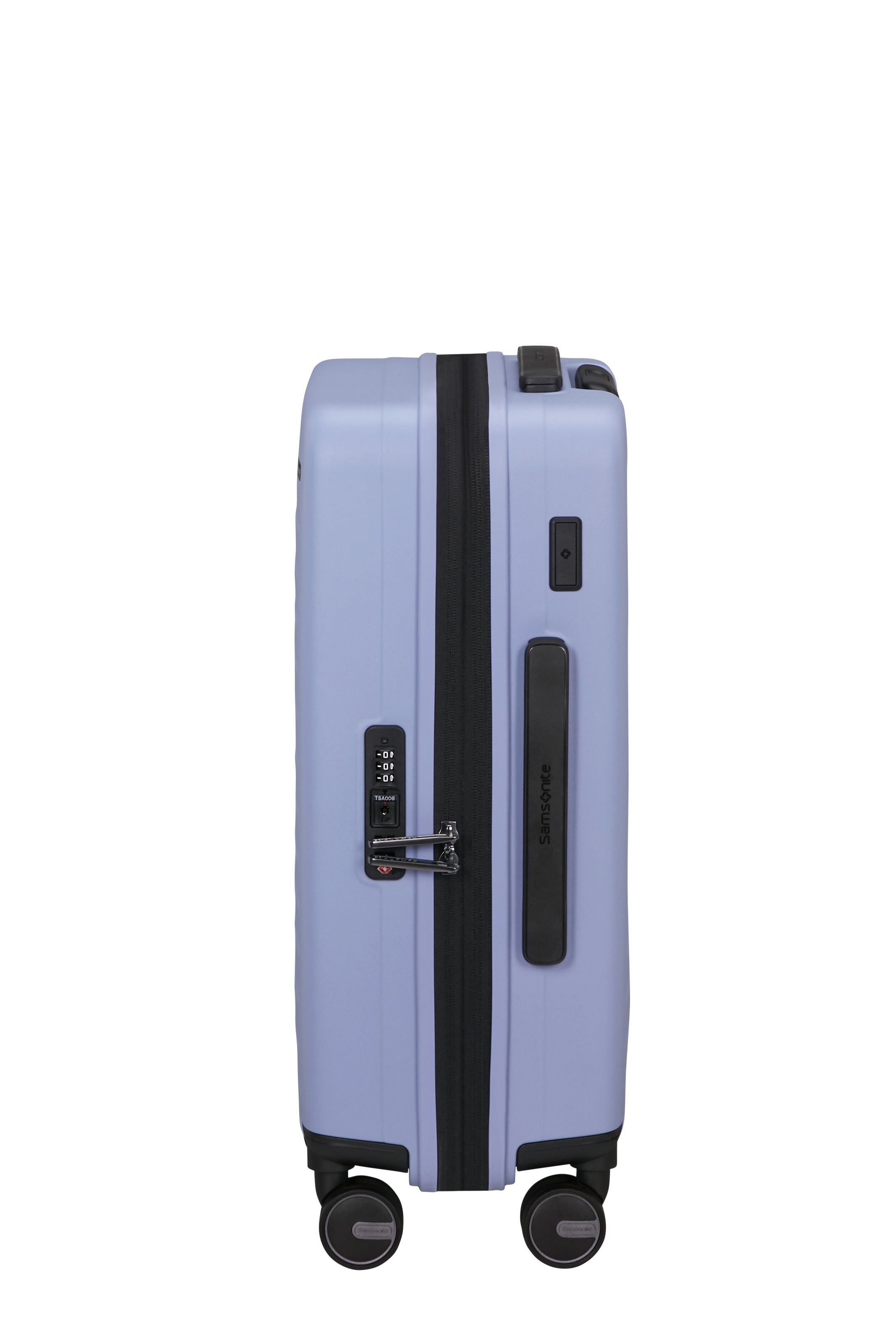 Samsonite Hartschalen-Trolley »RESTACKD« 39 l 4 Rollen mit fester Trennwand und verstellbaren Packgurten
