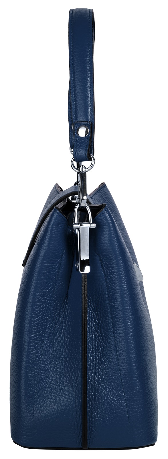Cluty Umhängetasche, echt Leder, Made in Italy