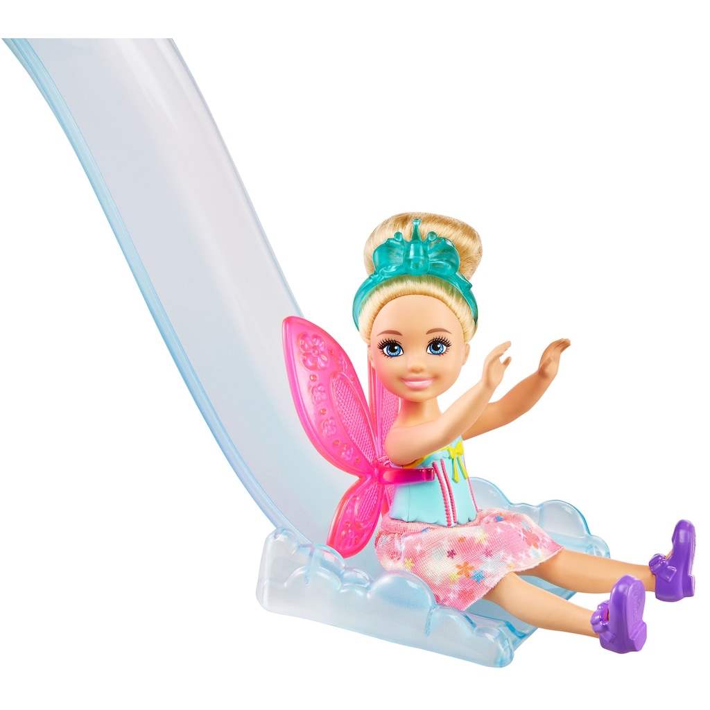 Barbie Puppenhaus »Dreamtopia Chelsea Feen-Baumhaus-Spielset mit Puppe«