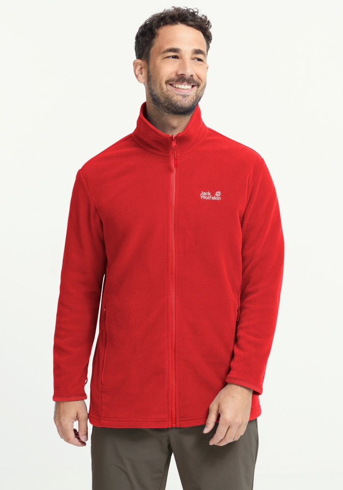 Jack Wolfskin Fleecejacke »TAUNUS 100 FZ M« Fleecejacke, 3-in-1 System kompatibel, Verbindungsschlaufen