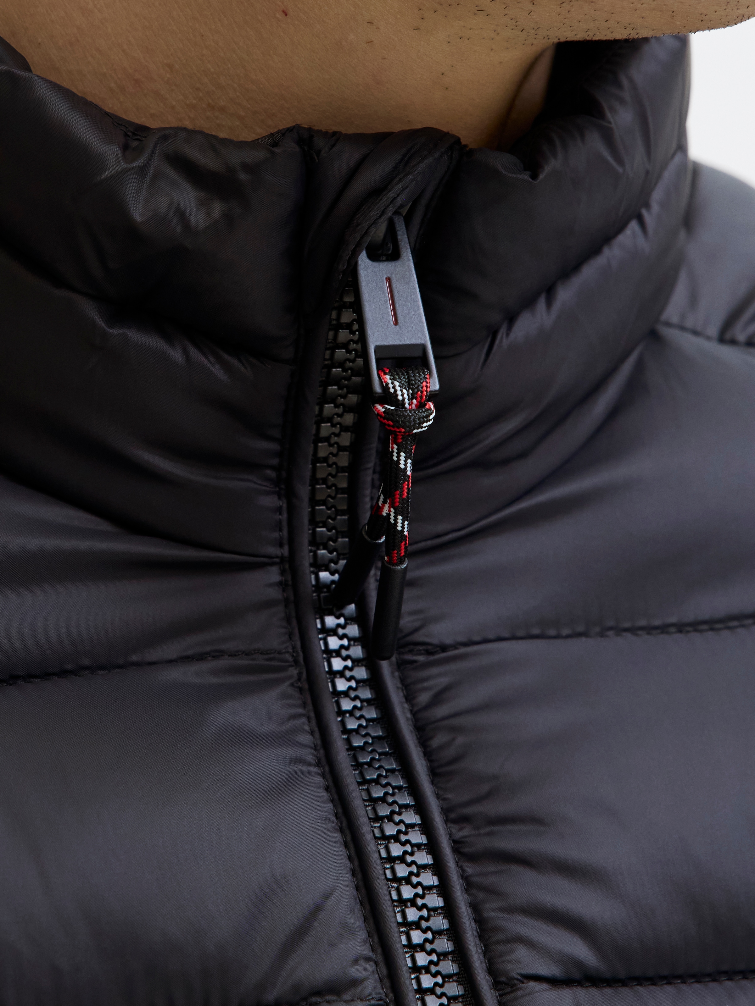 Jack & Jones Steppjacke »JJEBRADLEY LIGHT PUFFER COLLAR NOOS«, ohne Kapuze