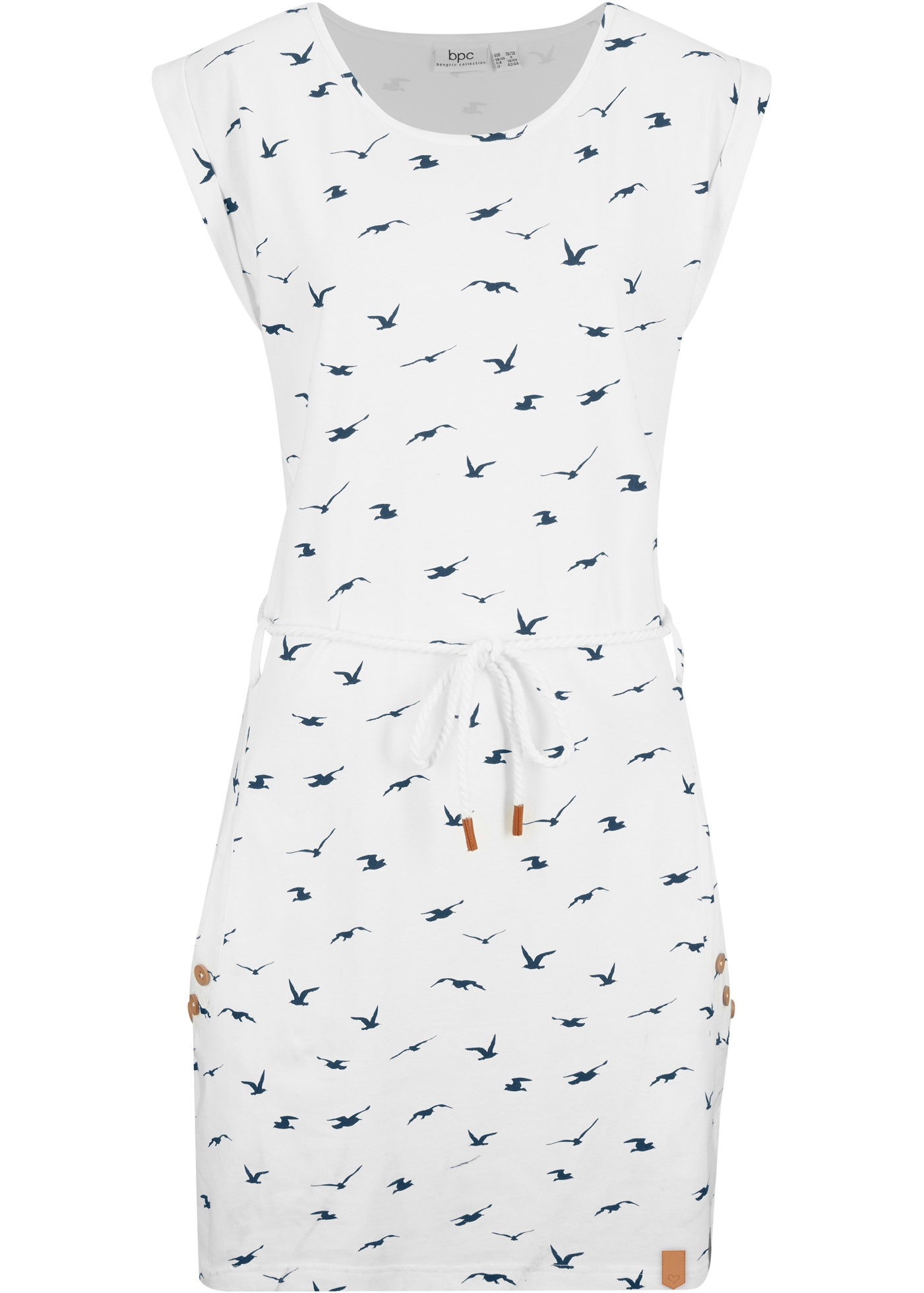 bonprix Shirtkleid Eingrifftaschen