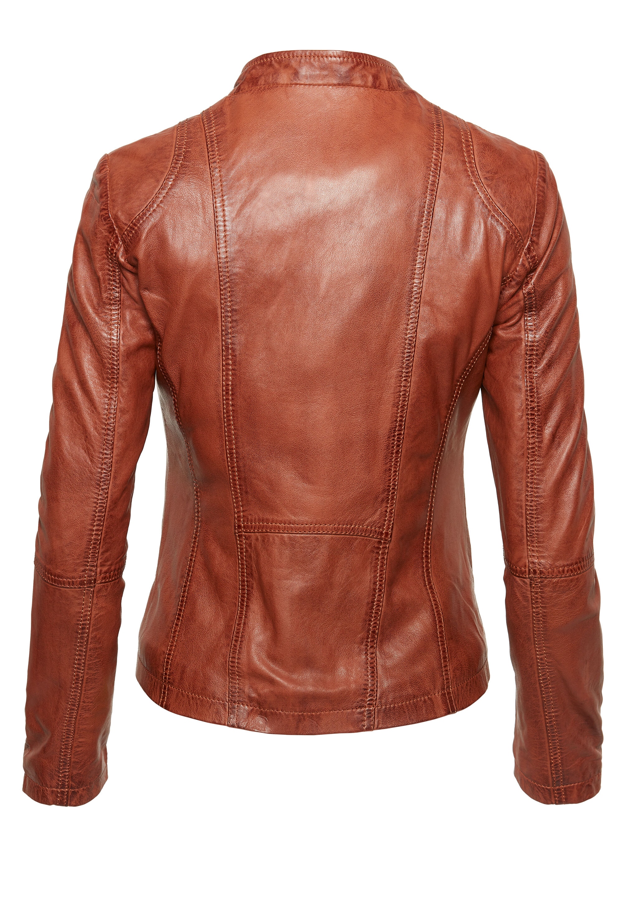 7eleven Bikerjacke »SEAMERA« ohne Kapuze mit Ziernähten