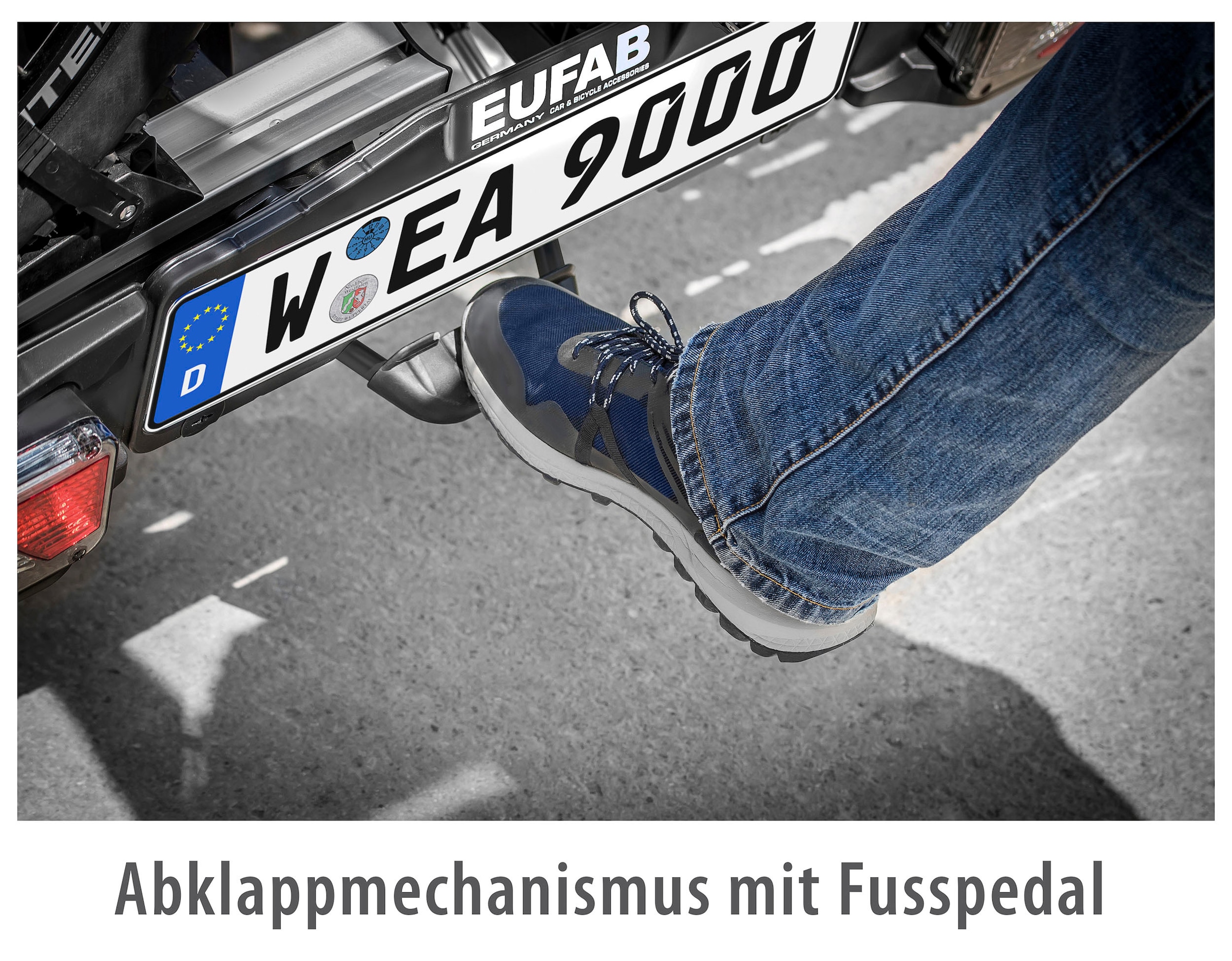 EUFAB Kupplungsfahrradträger