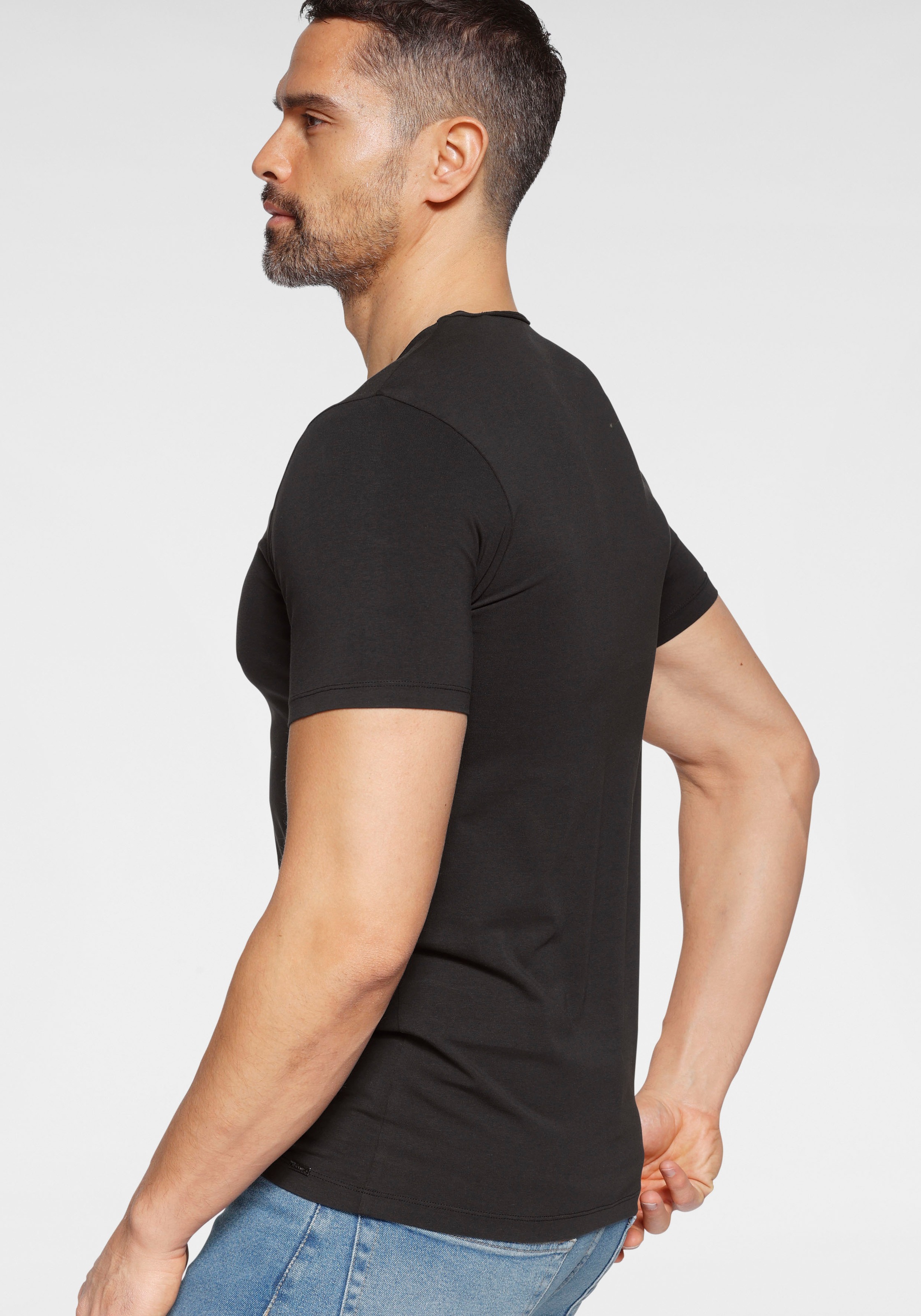 OTTO bei Five feinem OLYMP T-Shirt Jersey fit«, aus bestellen »Level online body