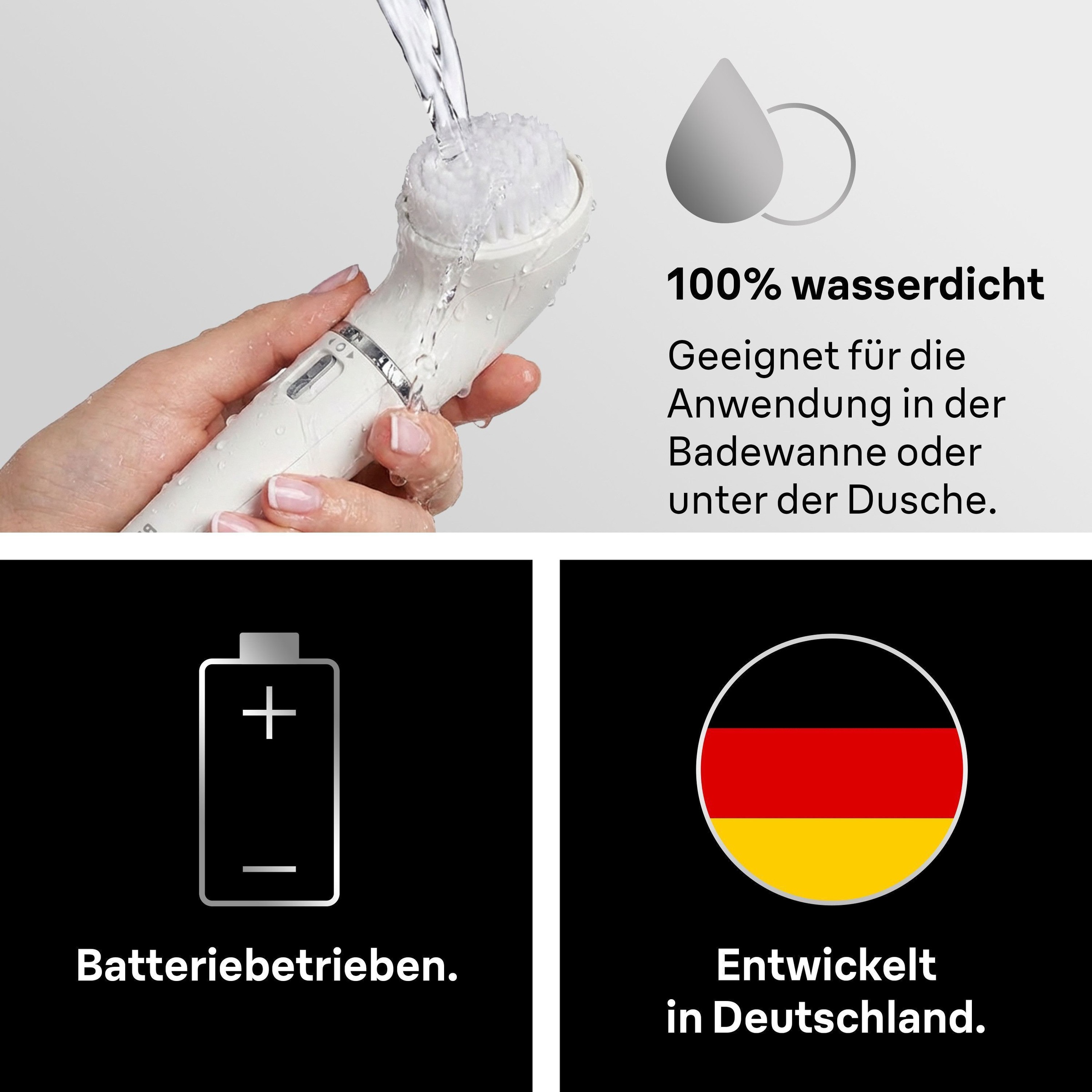 Braun IPL-Haarentferner »PL7431 & Face 810« 400000 Lichtimpulse 4 smarte Aufsätze & FaceSpa Gesichtsepilierer & Reinigungssystem
