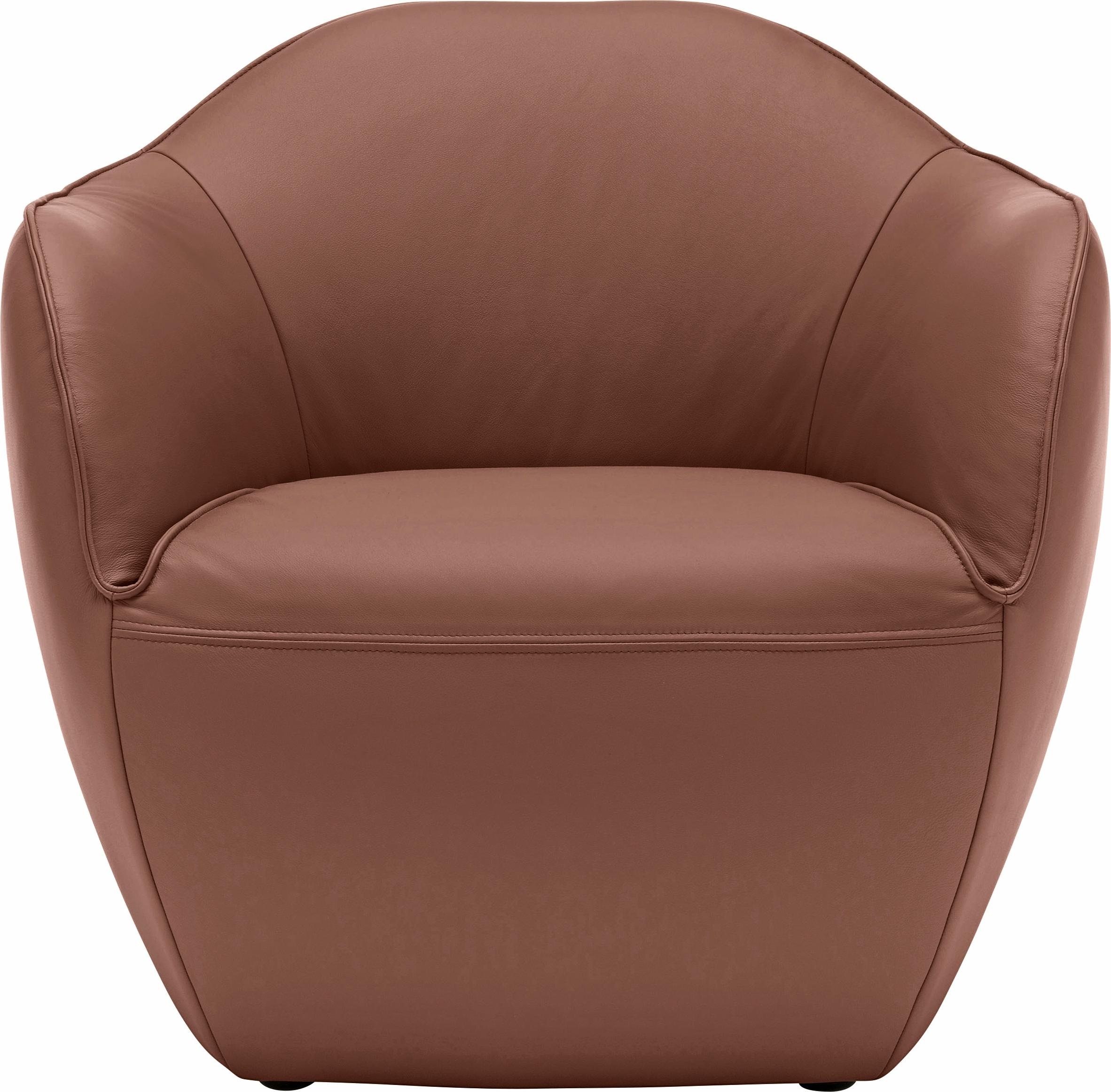 Creation BY ROLF BENZ Sessel »CR.480 Designsessel, Loungesessel«, Wahlweise aus Leder oder Chenille